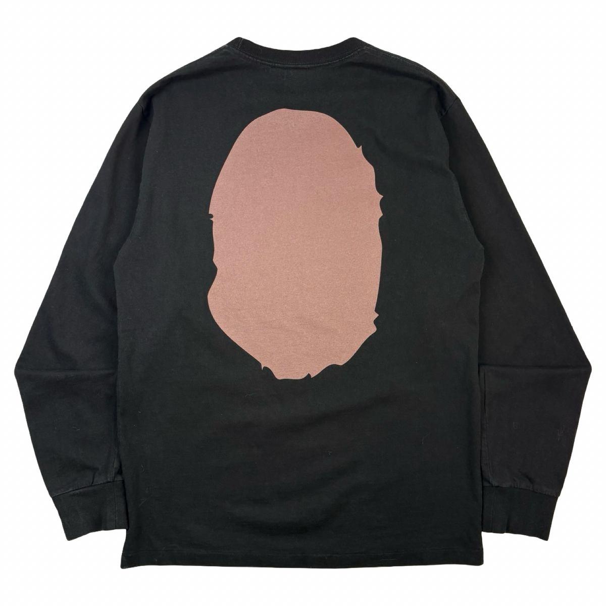 BAPE Big Ape Head Longsleeve Tee Black