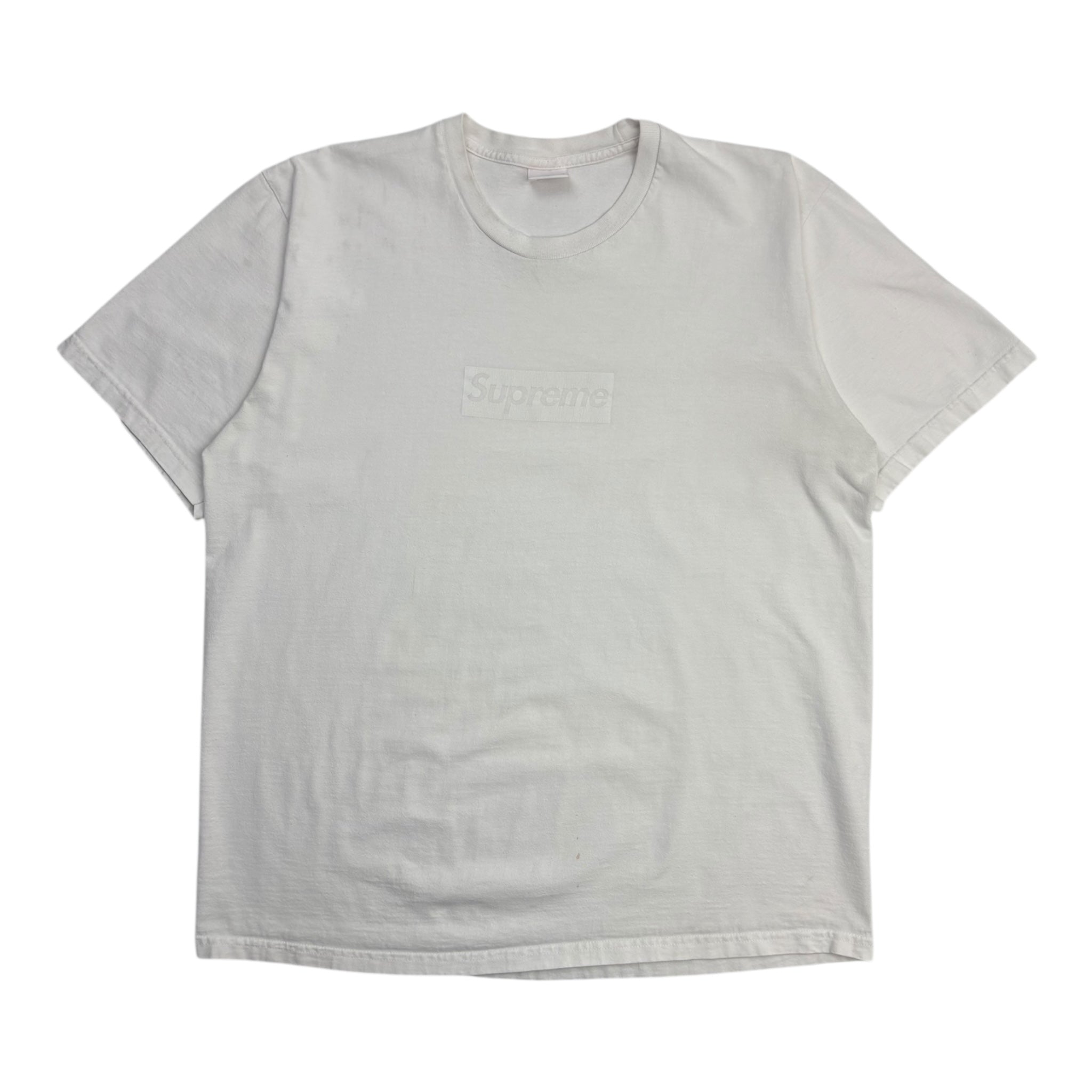 Supreme Tonal Box Logo Tee White