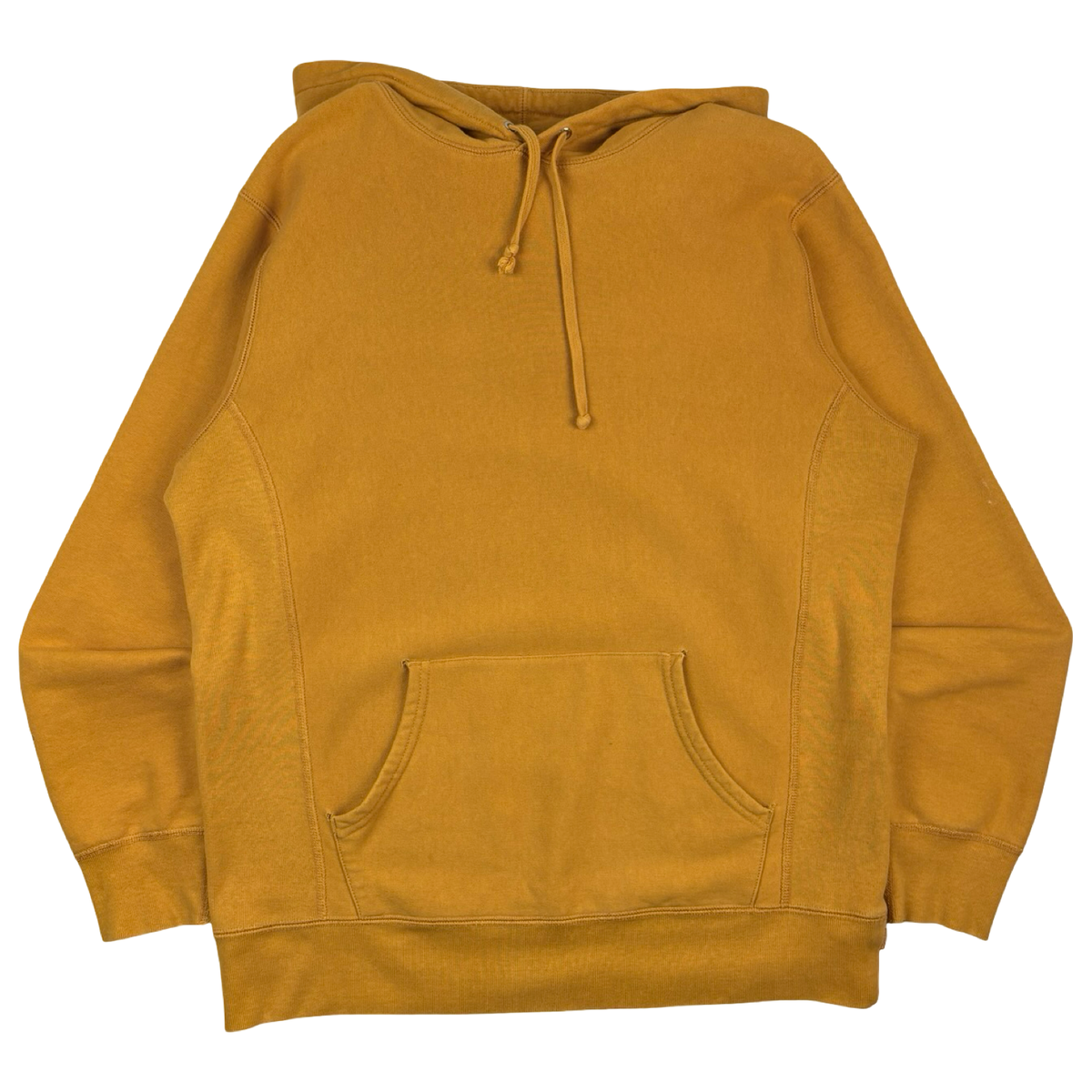 SS16 Supreme Antihero Hooded Sweatshirt Mustard