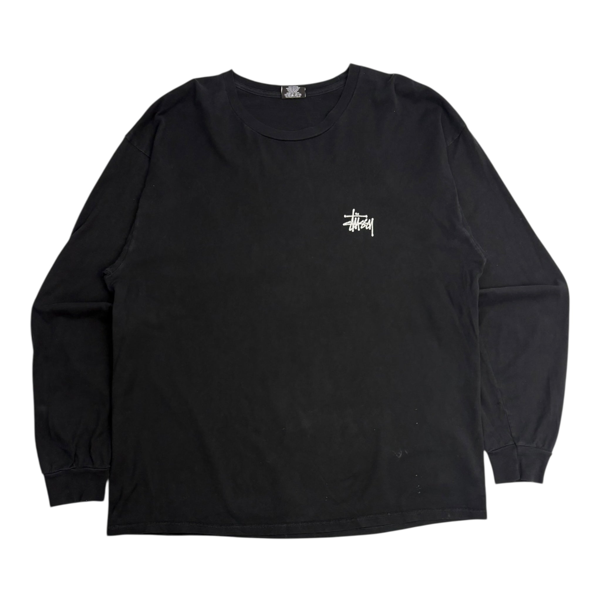 Stussy Basic Longsleeve T-Shirt Black