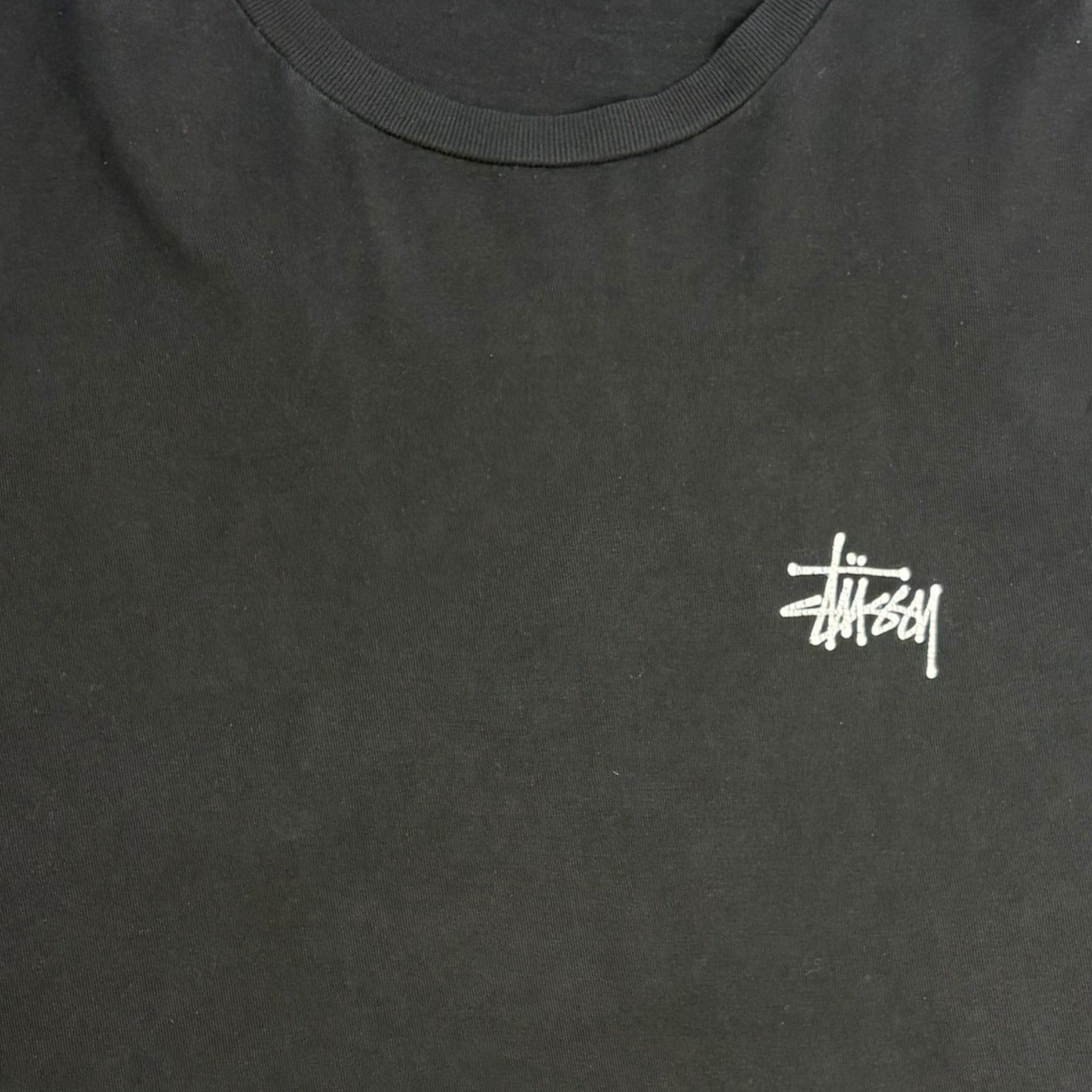 Stussy Basic Longsleeve T-Shirt Black