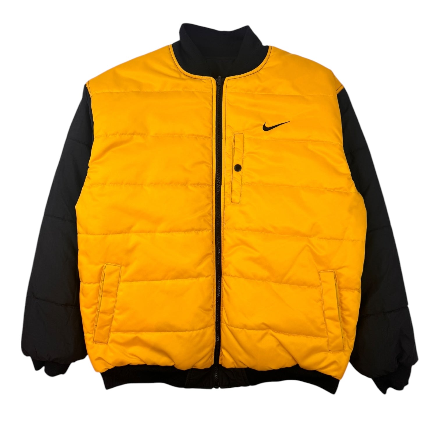 Vintage Nike Reversible Puffer Yellow