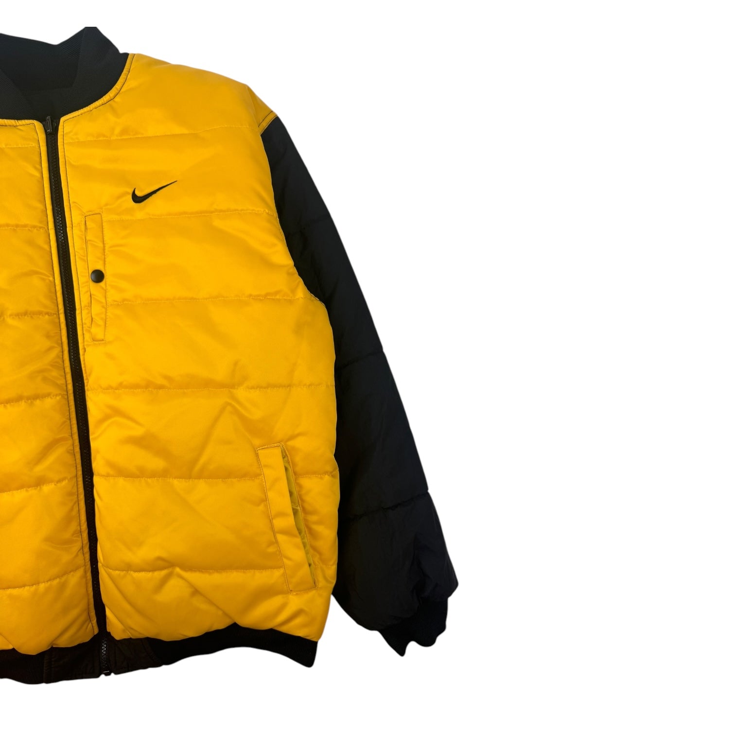 Vintage Nike Reversible Puffer Yellow