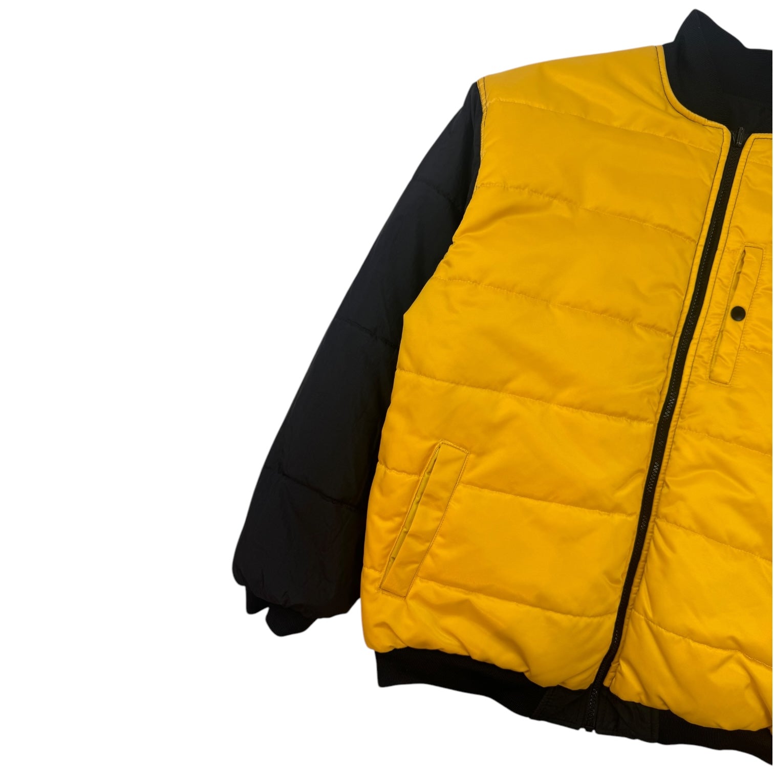 Vintage Nike Reversible Puffer Yellow