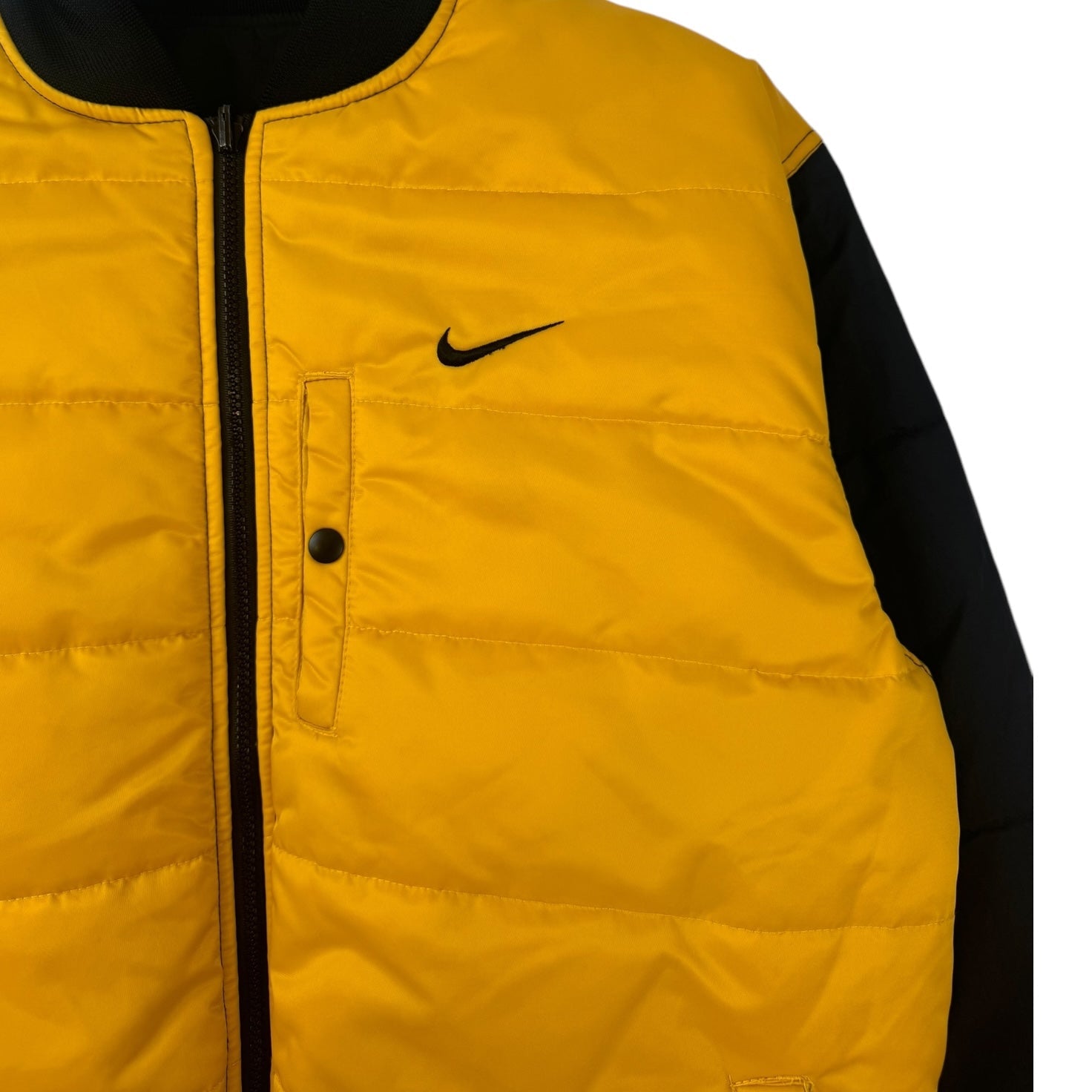 Vintage Nike Reversible Puffer Yellow