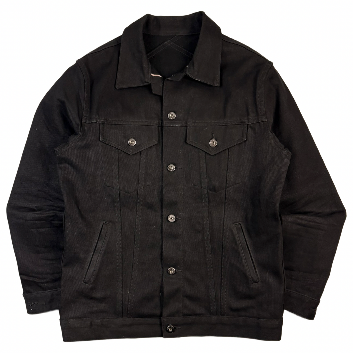 3Sixteen NYC Double Back Type-3 Denim Jacket Black