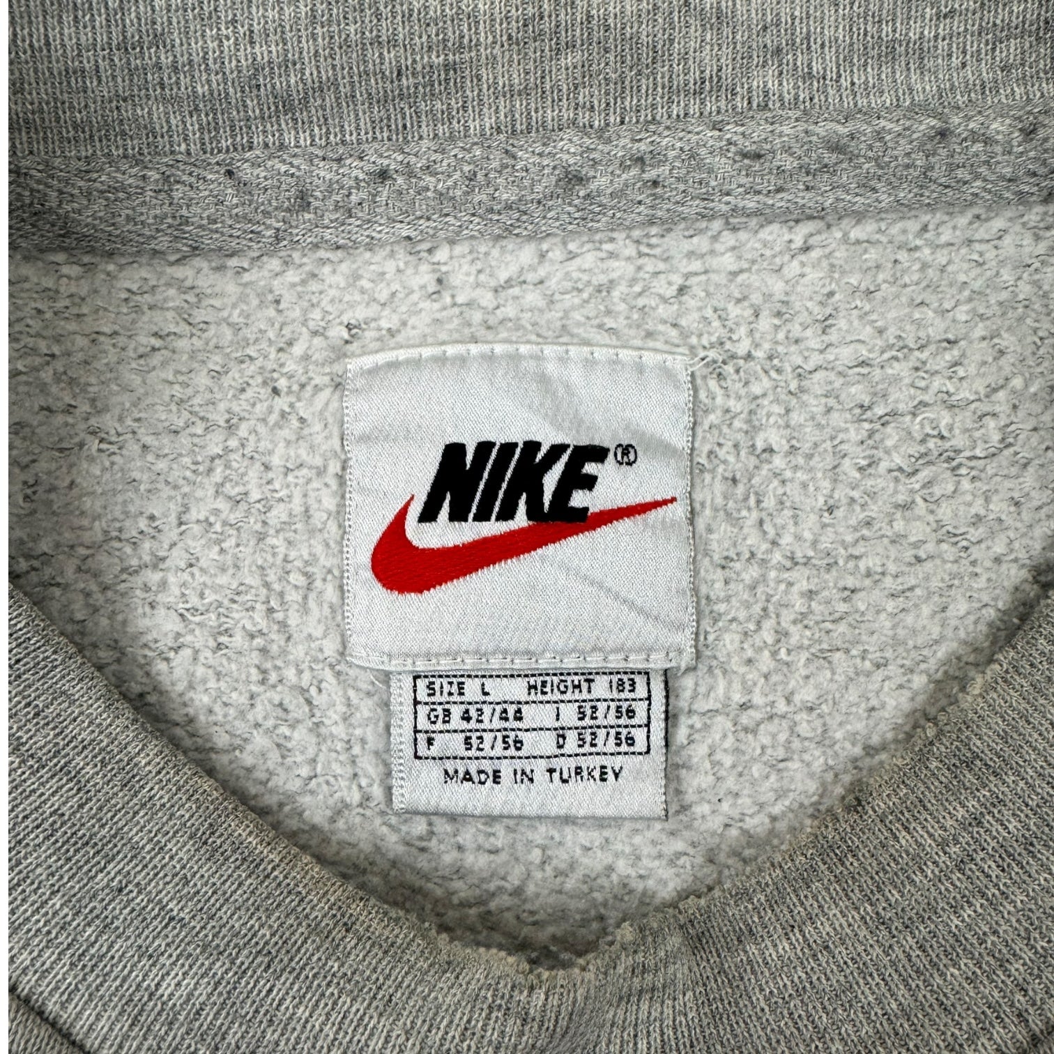 Vintage Nike Crewneck Grey