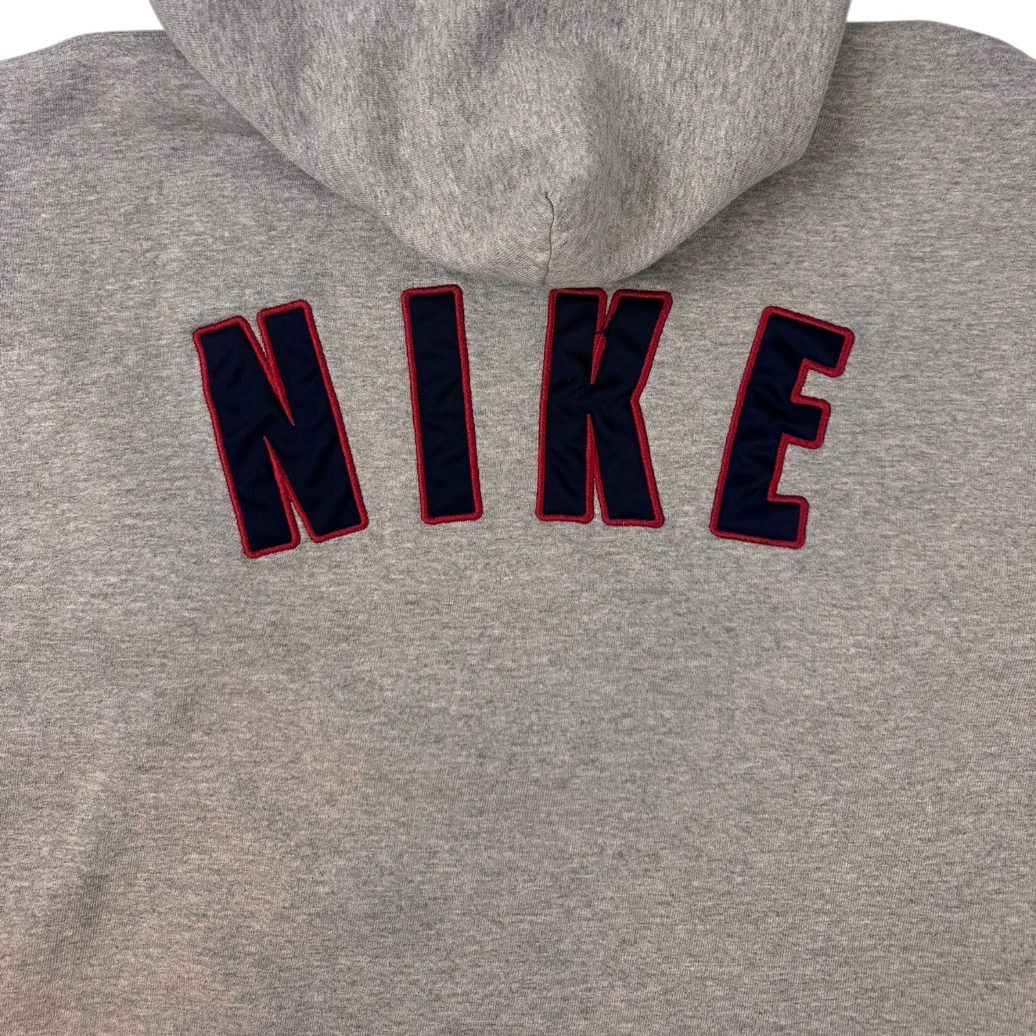 Vintage Nike Center Swoosh Hoodie Grey