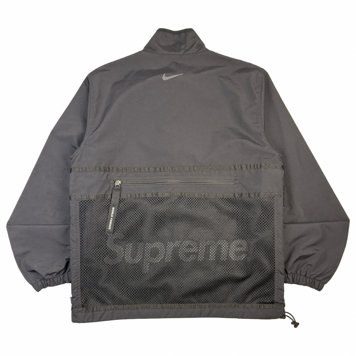 FW17 Supreme Nike Trail Running Jacket Black