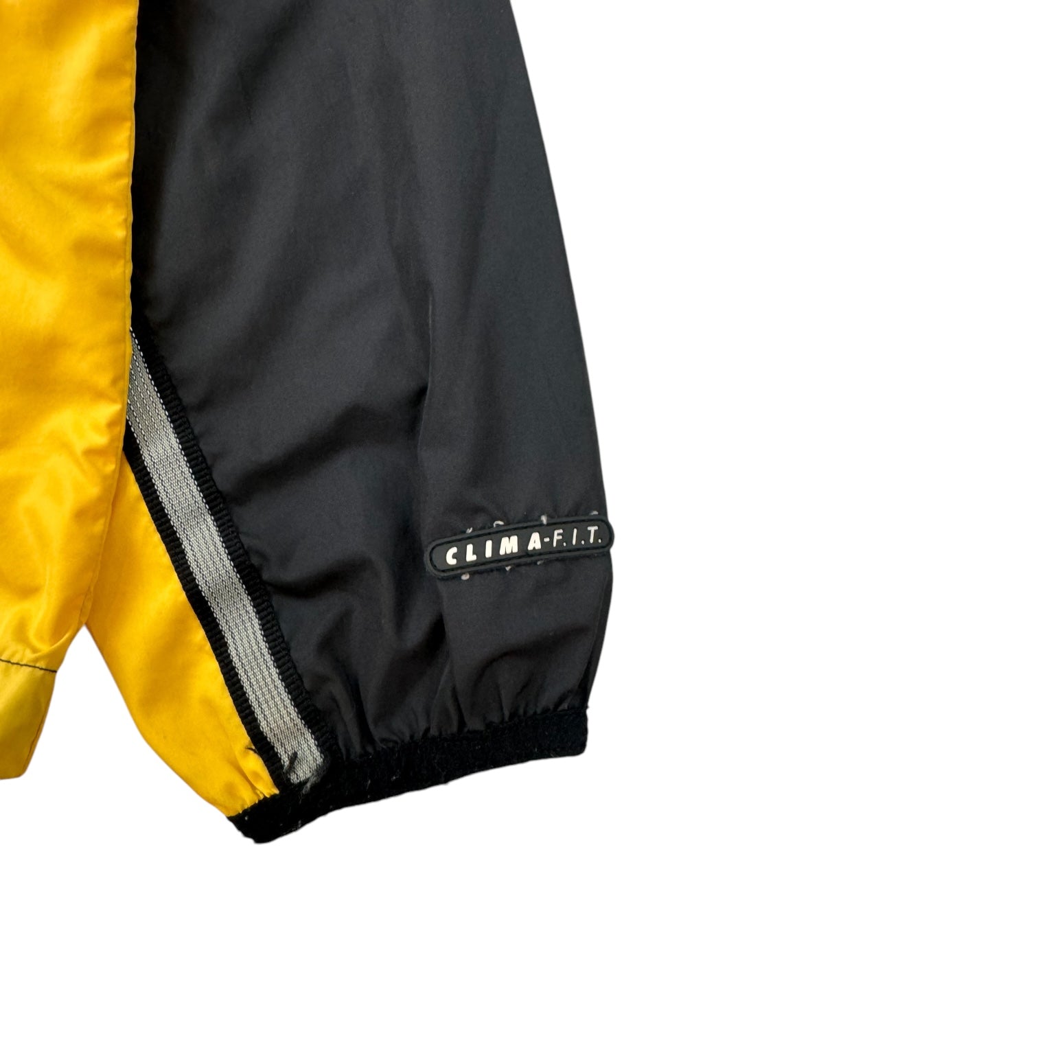 Vintage Nike Windbreaker Black and Yellow