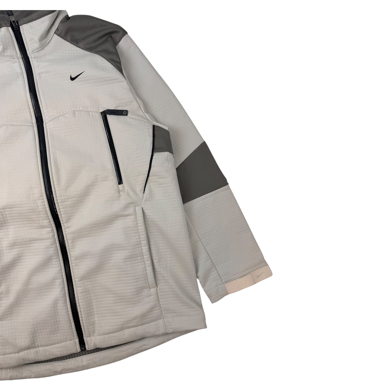 Vintage NikeFit Jacket White and Grey