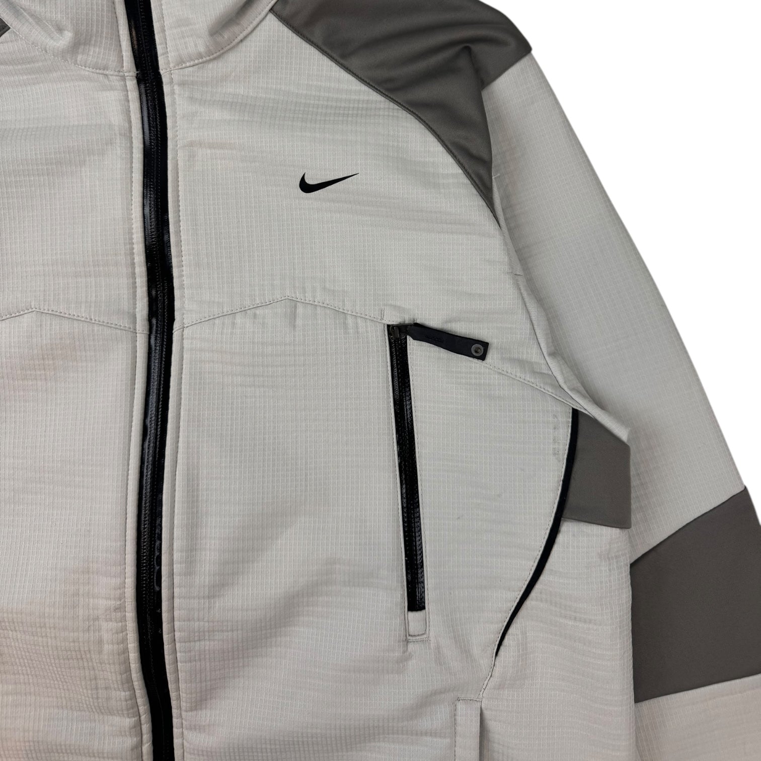 Vintage NikeFit Jacket White and Grey