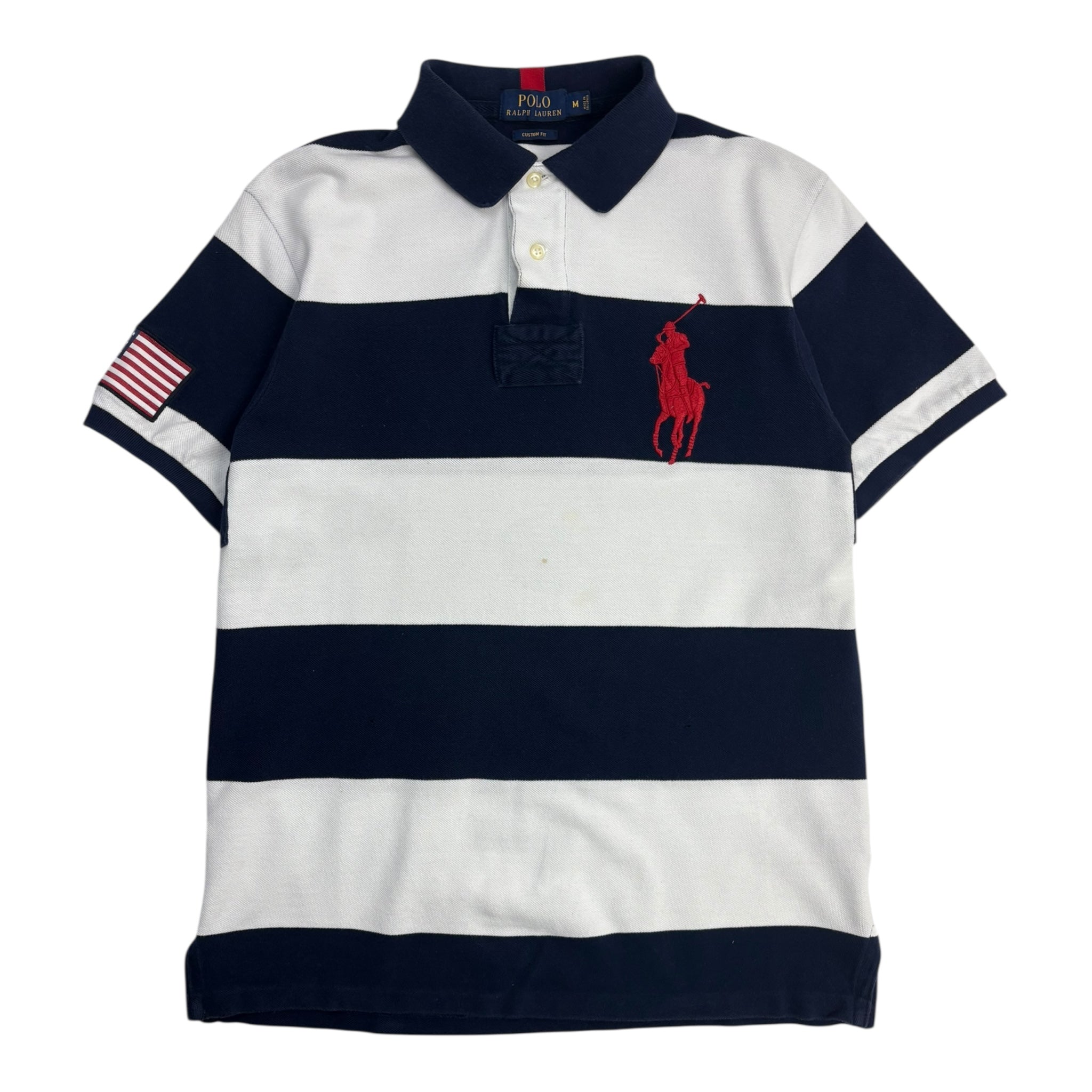 Vintage Polo Ralph Lauren USA Big Pony Collared Shirt