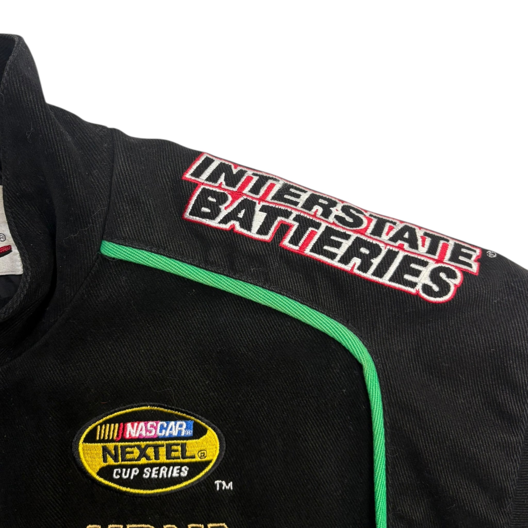 Vintage Interstate Batteries NASCAR Racing Jacket