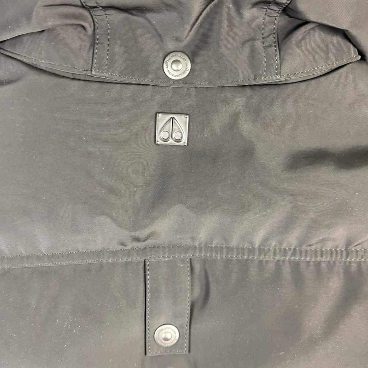 Moose Knuckles Anguilla Fur Trim Jacket Black