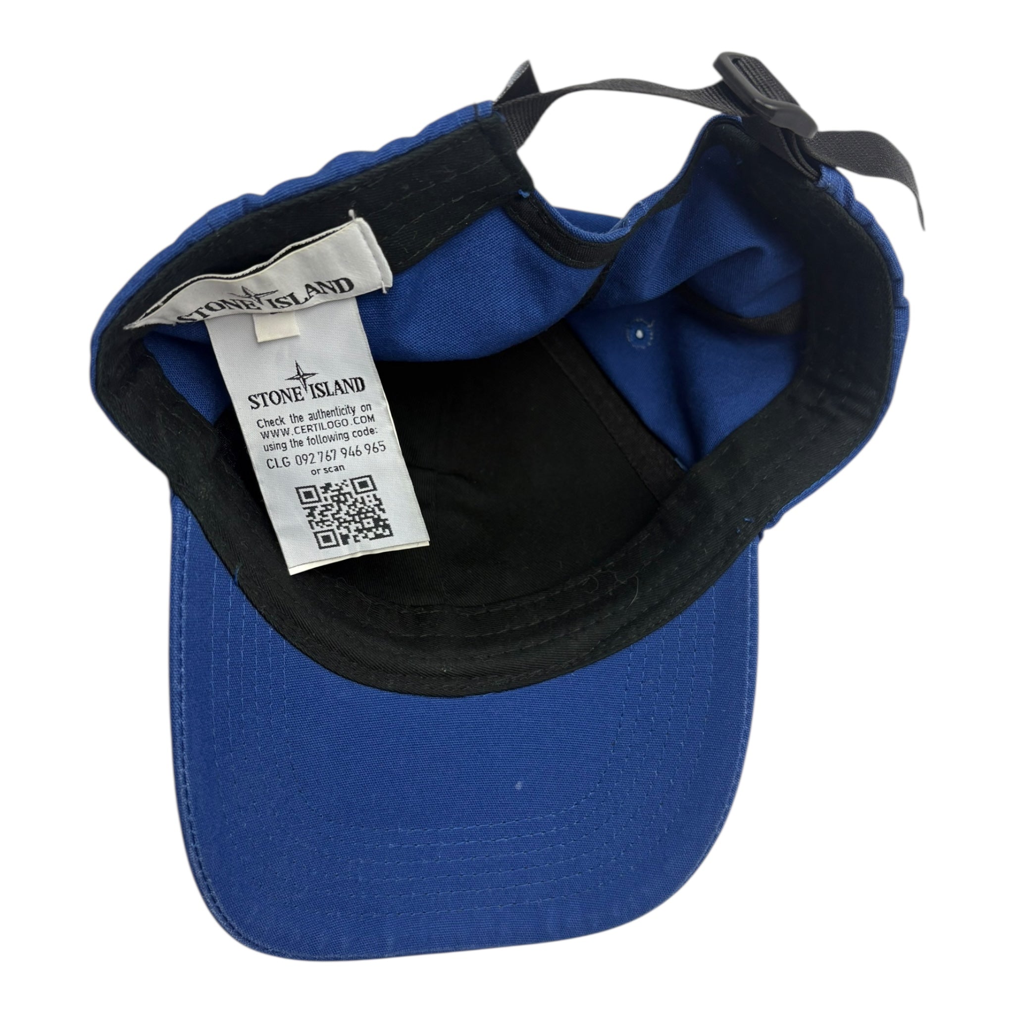 Stone Island Junior Cap Blue