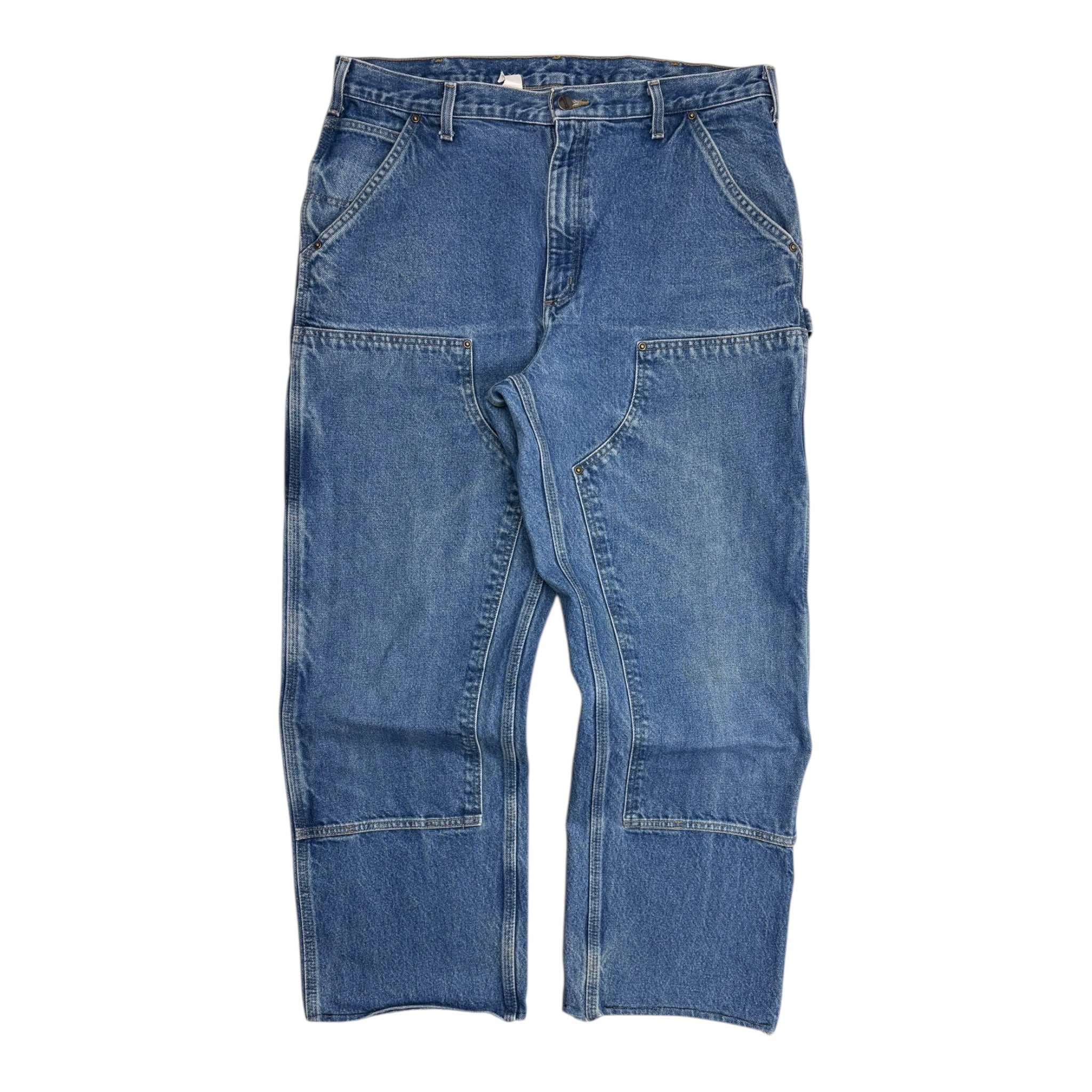 Vintage Carhartt Medium Wash Denim Double Knee