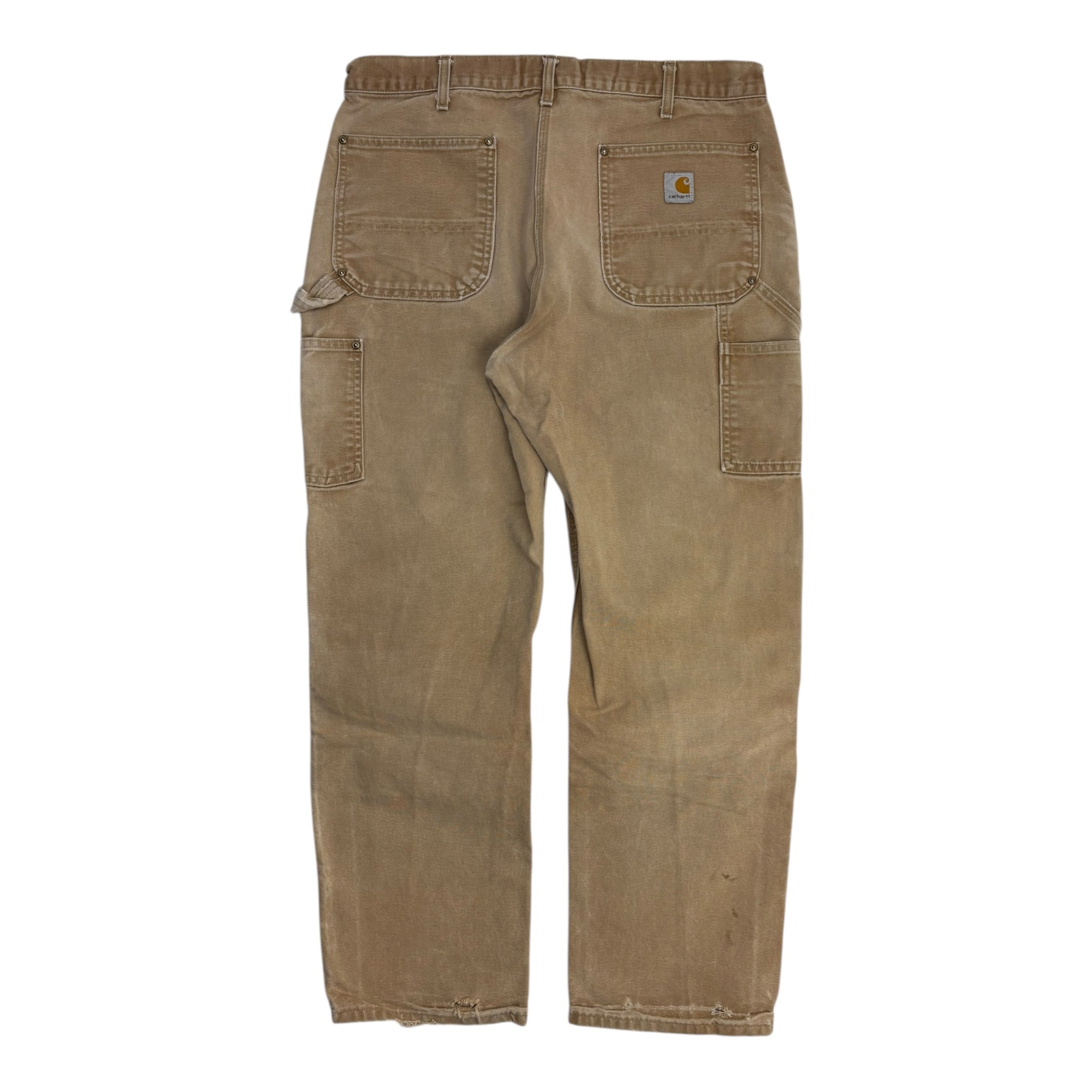 Vintage Beige Dungaree Fit Double Knee