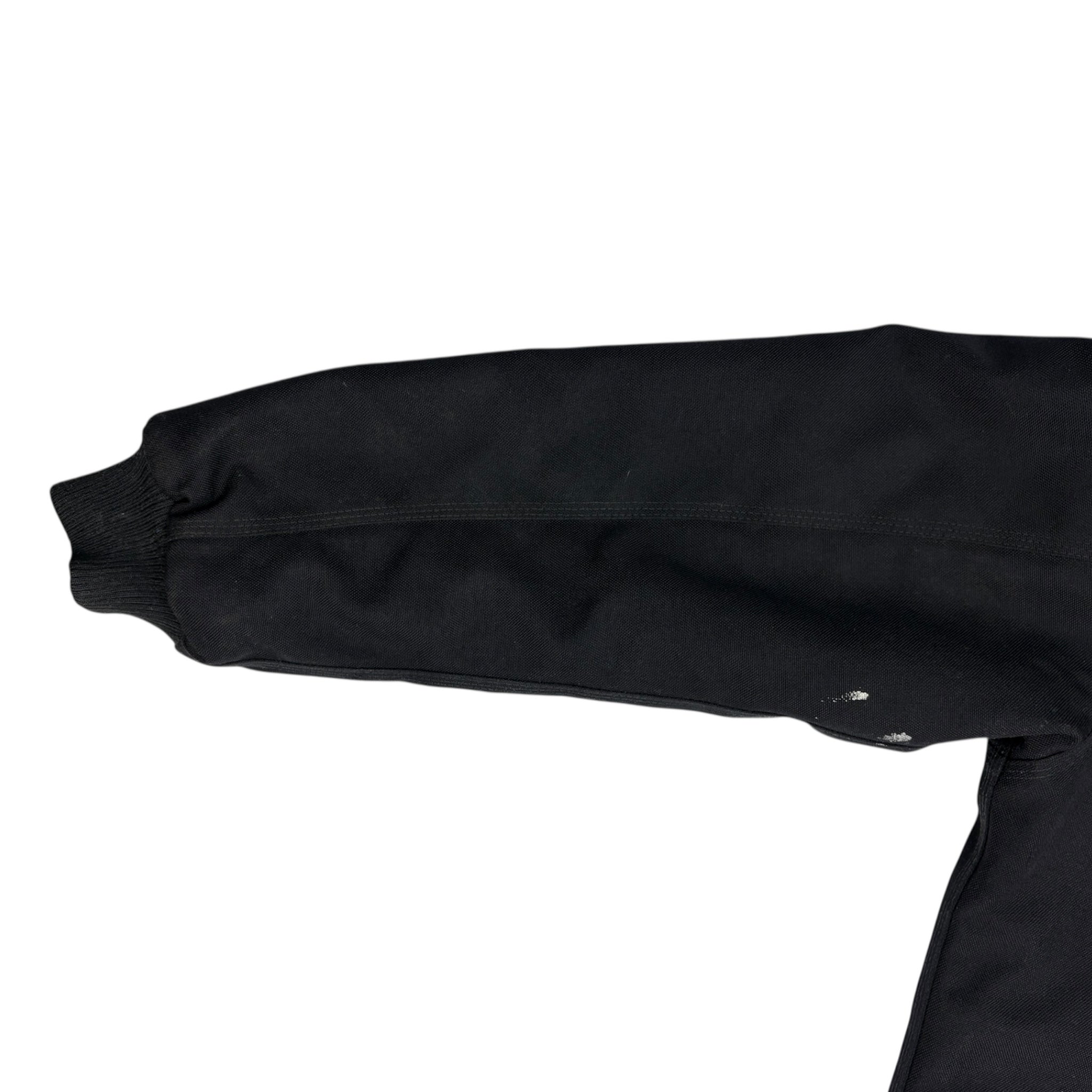 Vintage Black Carhartt Hooded Active Jacket
