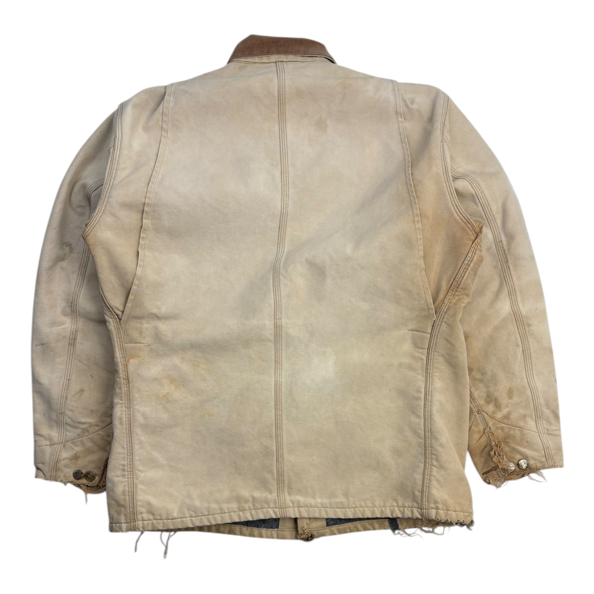Vintage Beige Carhartt Chore Jacket
