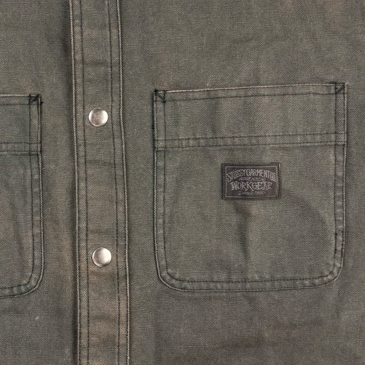 Stüssy Heavy Washed Canvas Shirt