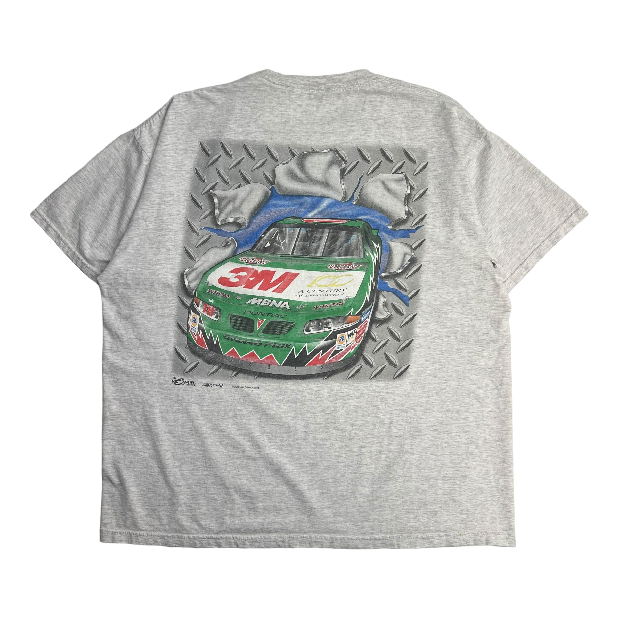 2002 Bobby Labonte NASCAR T-Shirt Grey