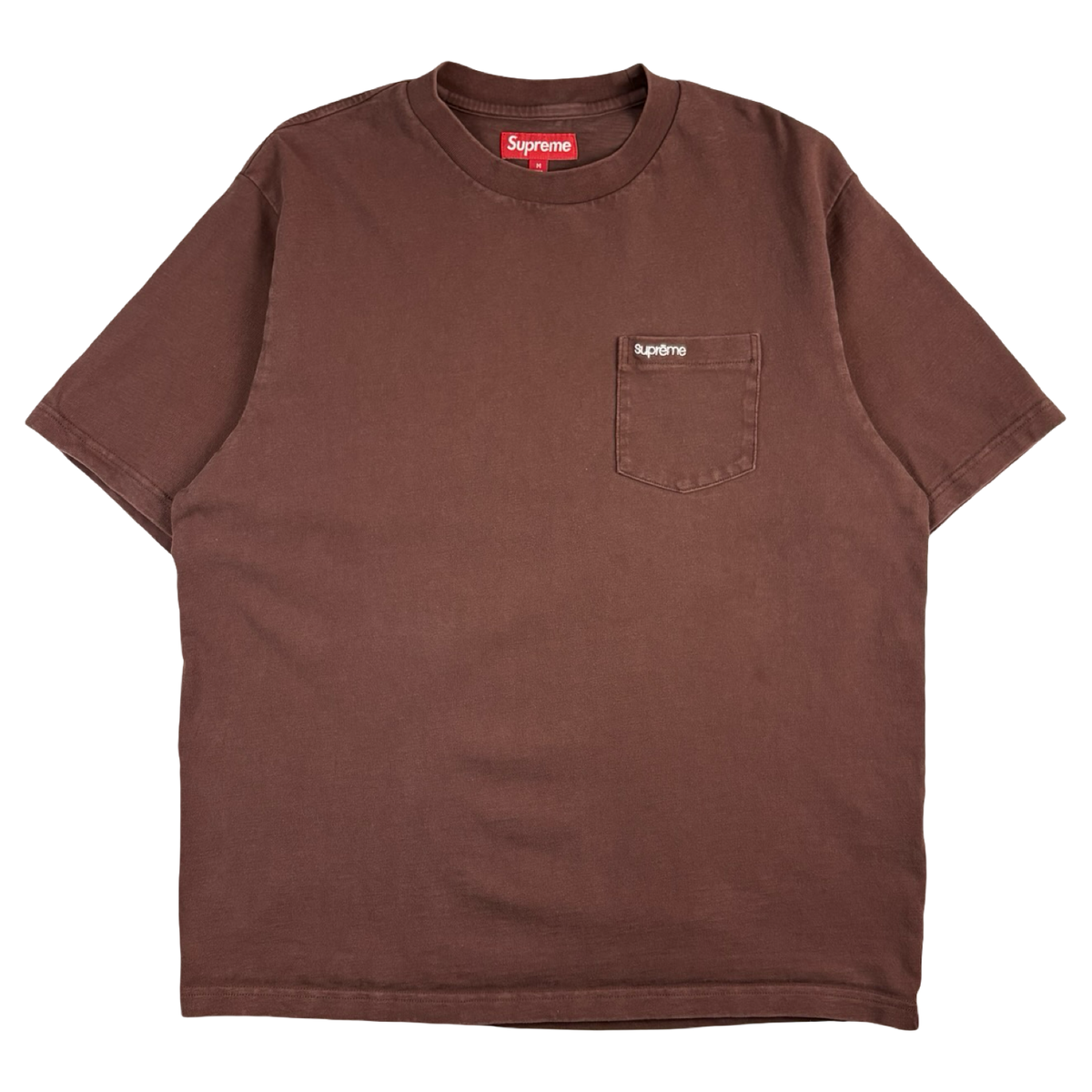Supreme S/S Pocket T-Shirt Brown