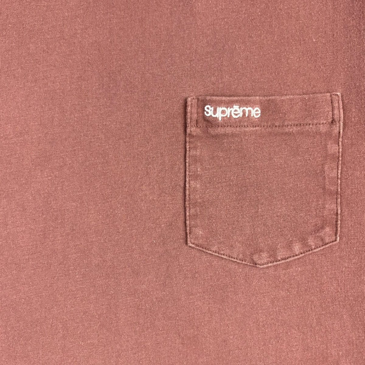 Supreme S/S Pocket T-Shirt Brown