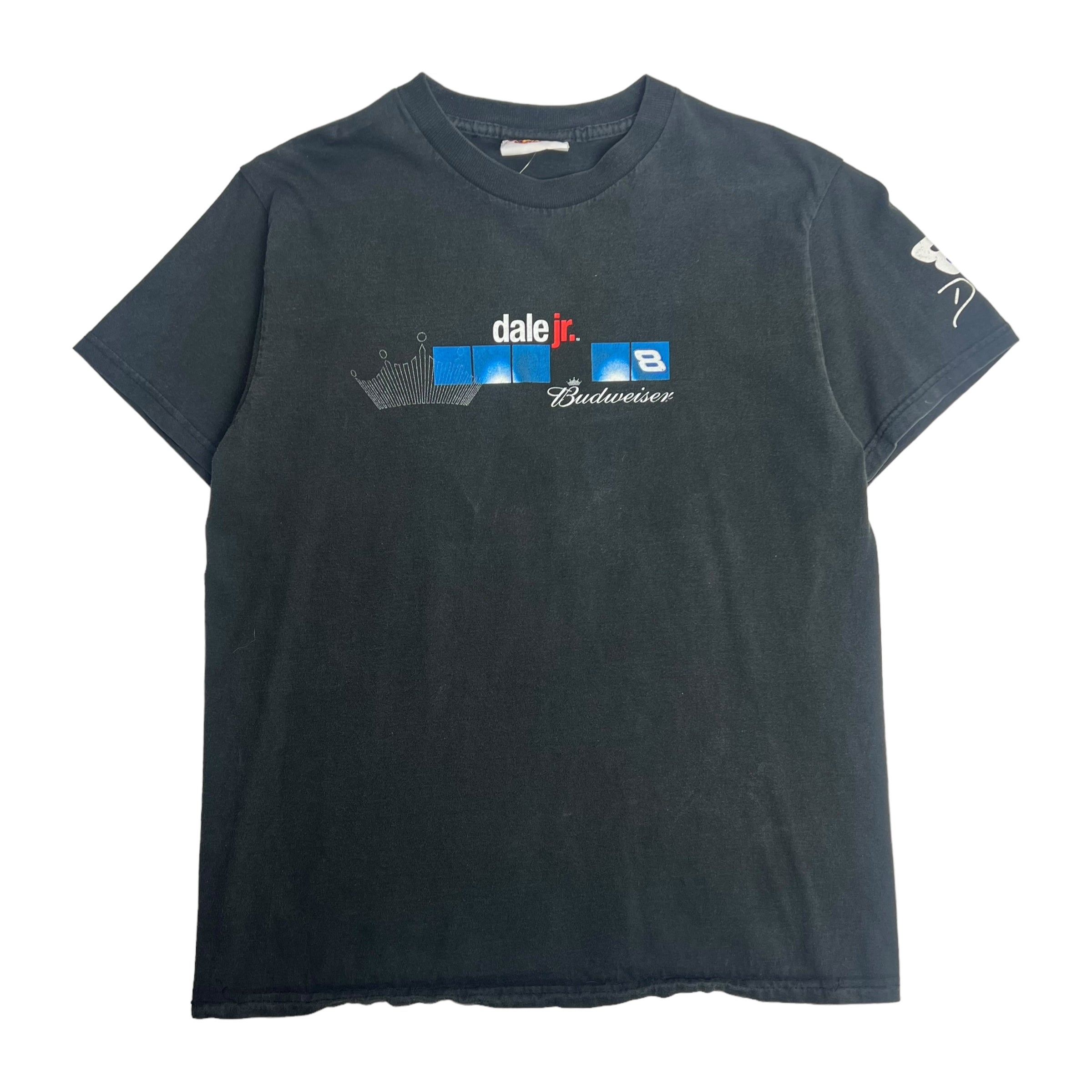 Vintage Dale Jr. NASCAR T-Shirt Black