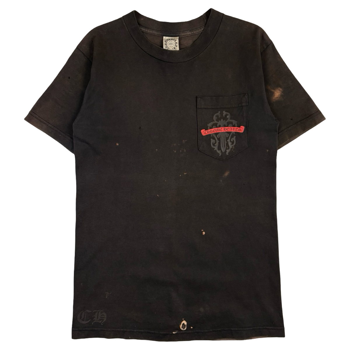 Vintage Chrome Hearts Dagger Vines Pocket T-Shirt