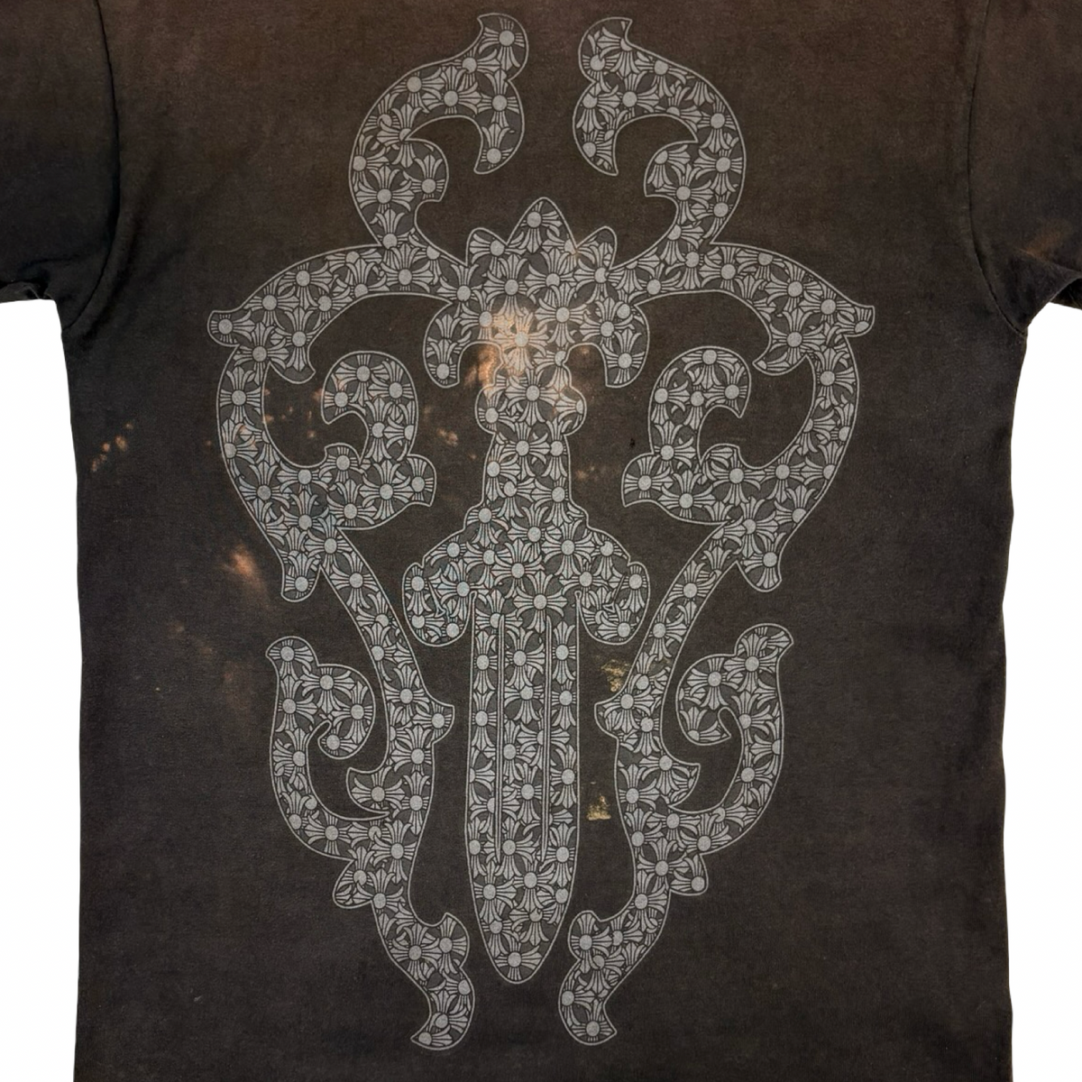 Vintage Chrome Hearts Dagger Vines Pocket T-Shirt