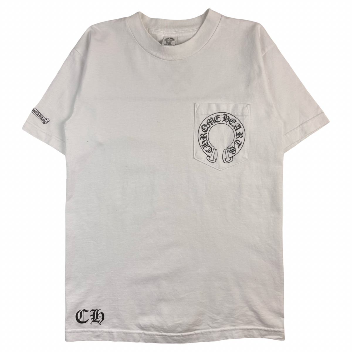 Chrome Hearts Vertical Crosses Pocket T-Shirt