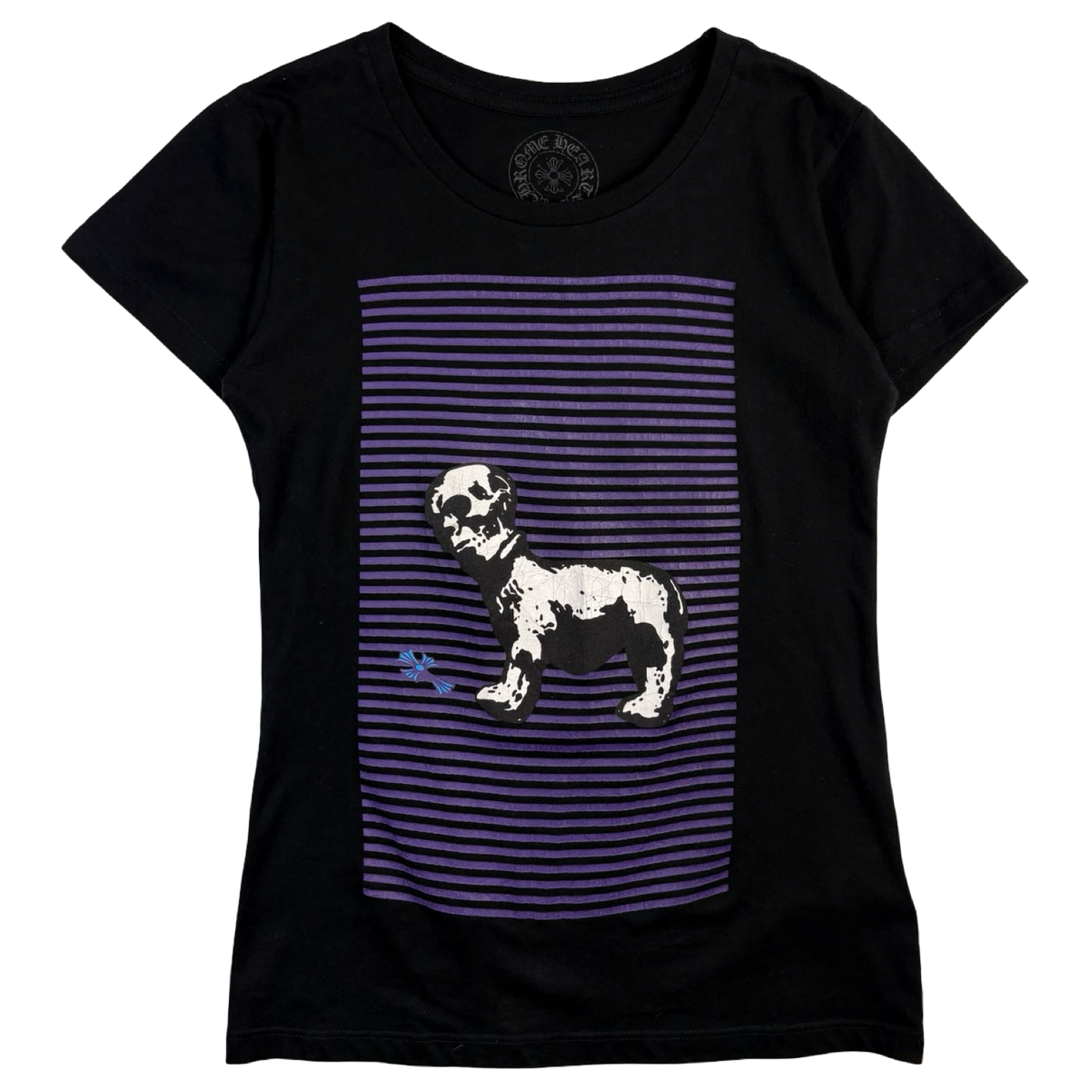 (W) Chrome Hearts Foti Dog T-Shirt