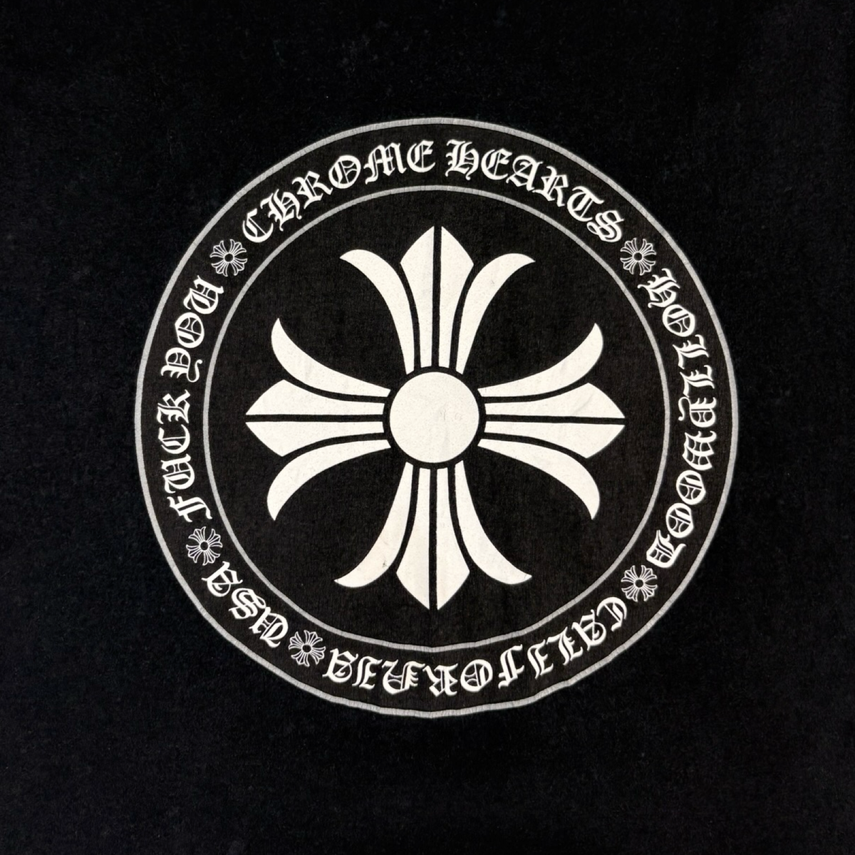 Chrome Hearts Plus Cross Stamp Pocket T-Shirt