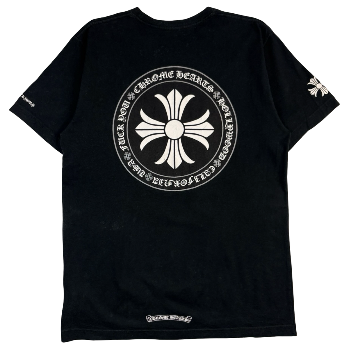 Chrome Hearts Plus Cross Stamp Pocket T-Shirt