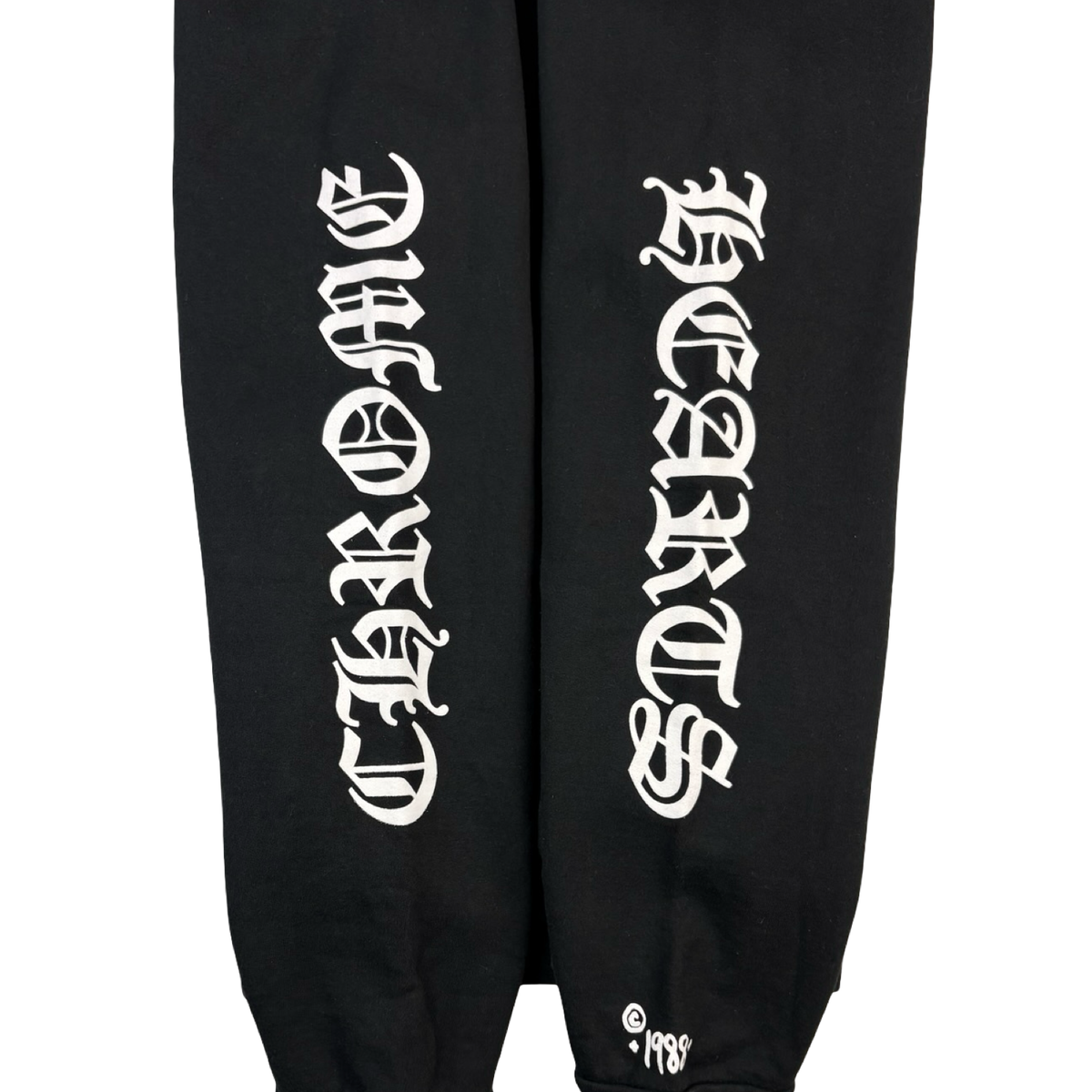 Chrome Hearts Vertical Logo Pull Over Hoodie