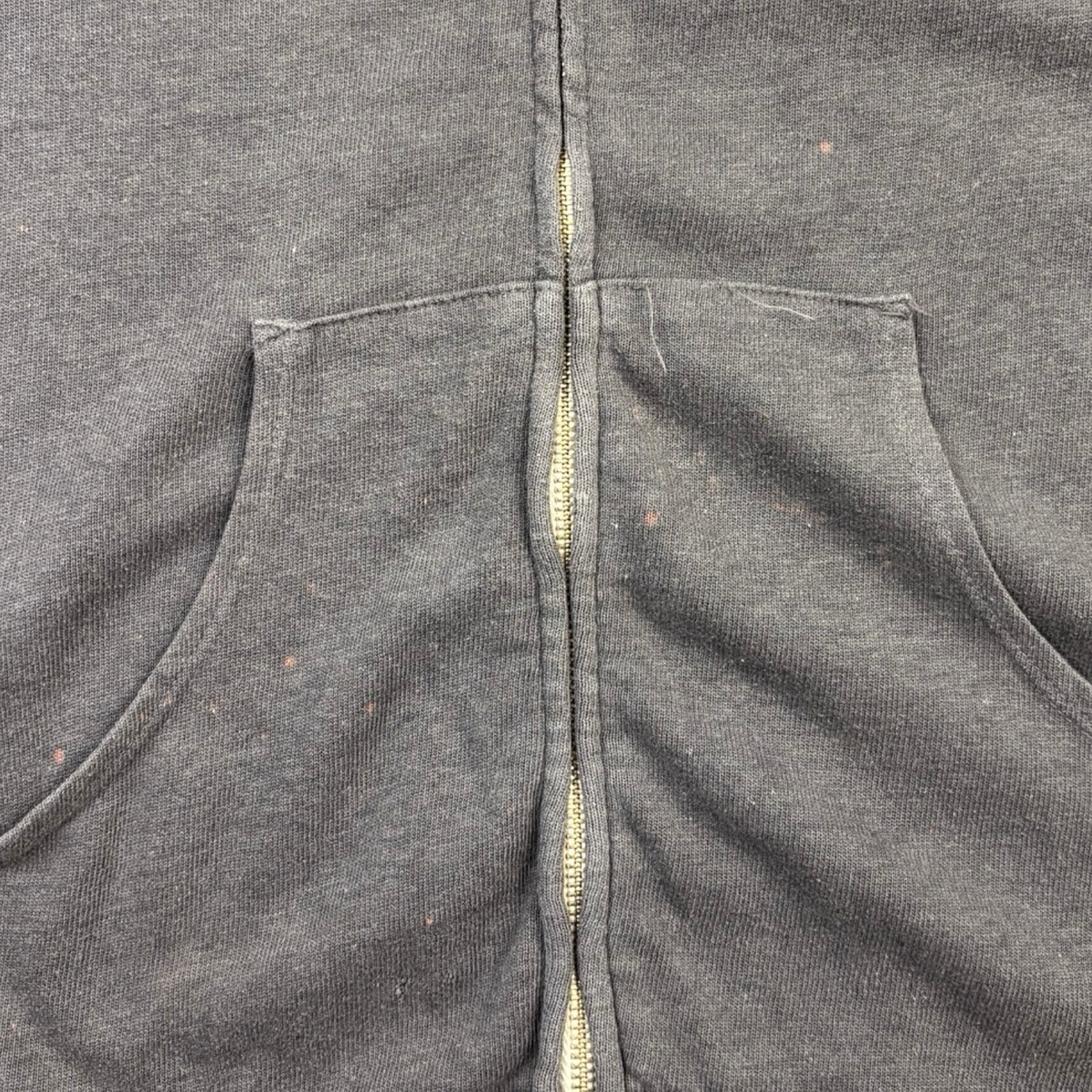 Vintage Chrome Hearts T-Bar Script Zip-Up Hoodie