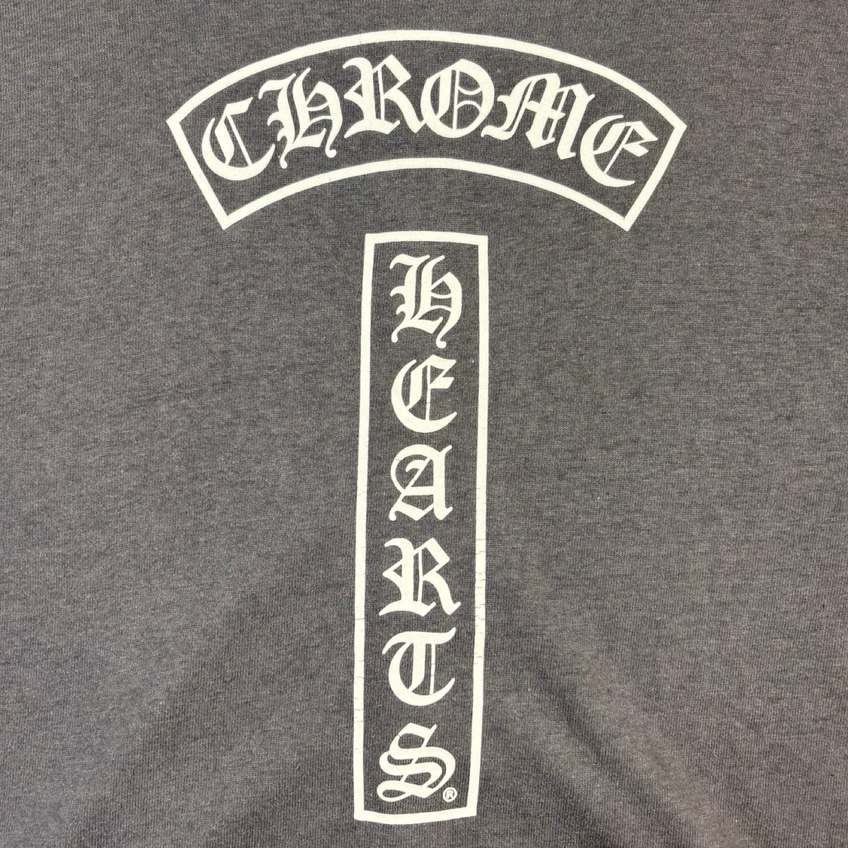 Vintage Chrome Hearts T-Bar Script Zip-Up Hoodie