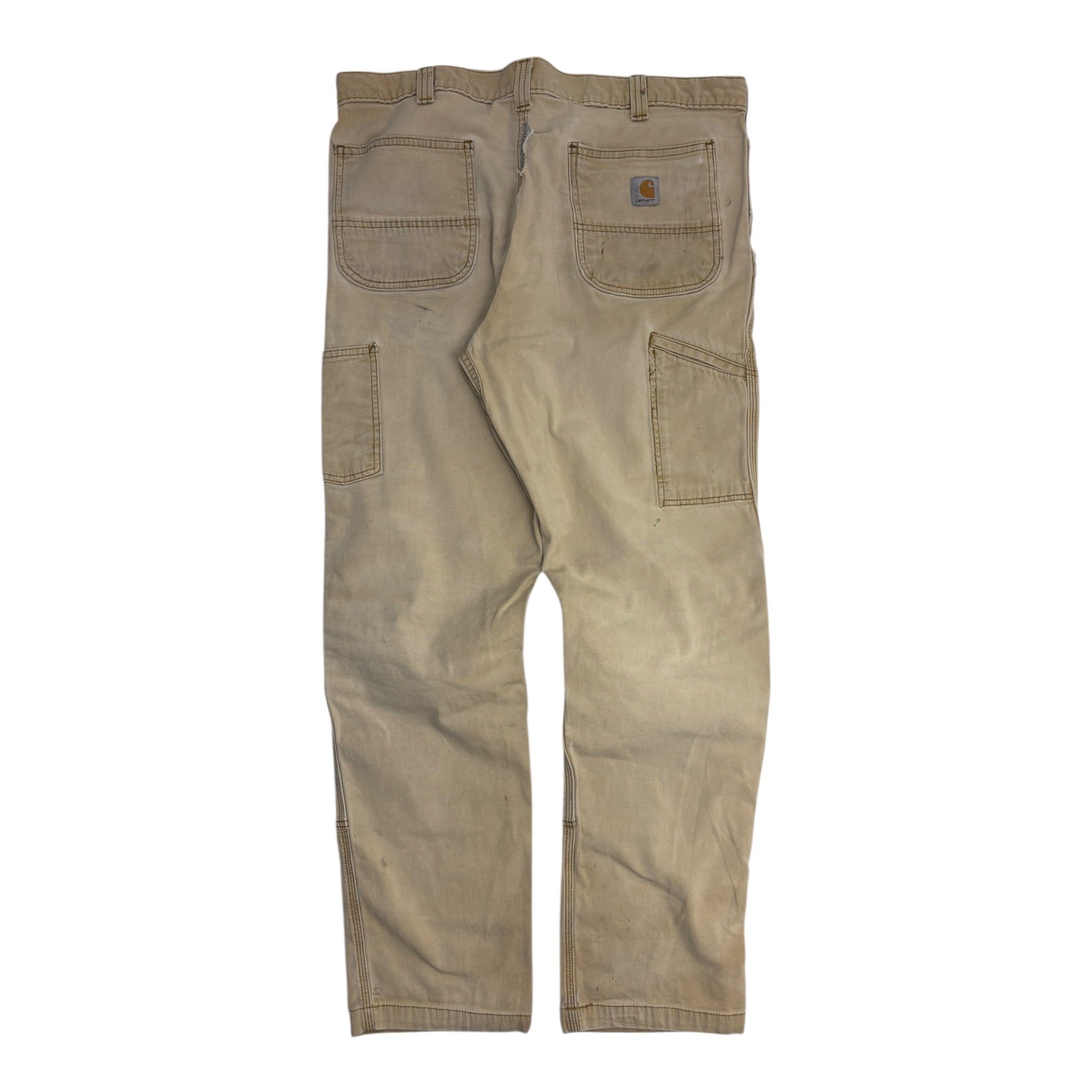 Vintage Carhartt Double Knees Faded Beige