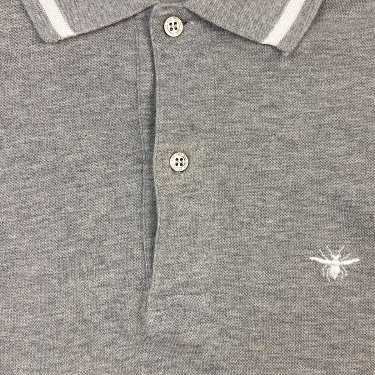 Dior Bug Cotton-Pique Polo Shirt