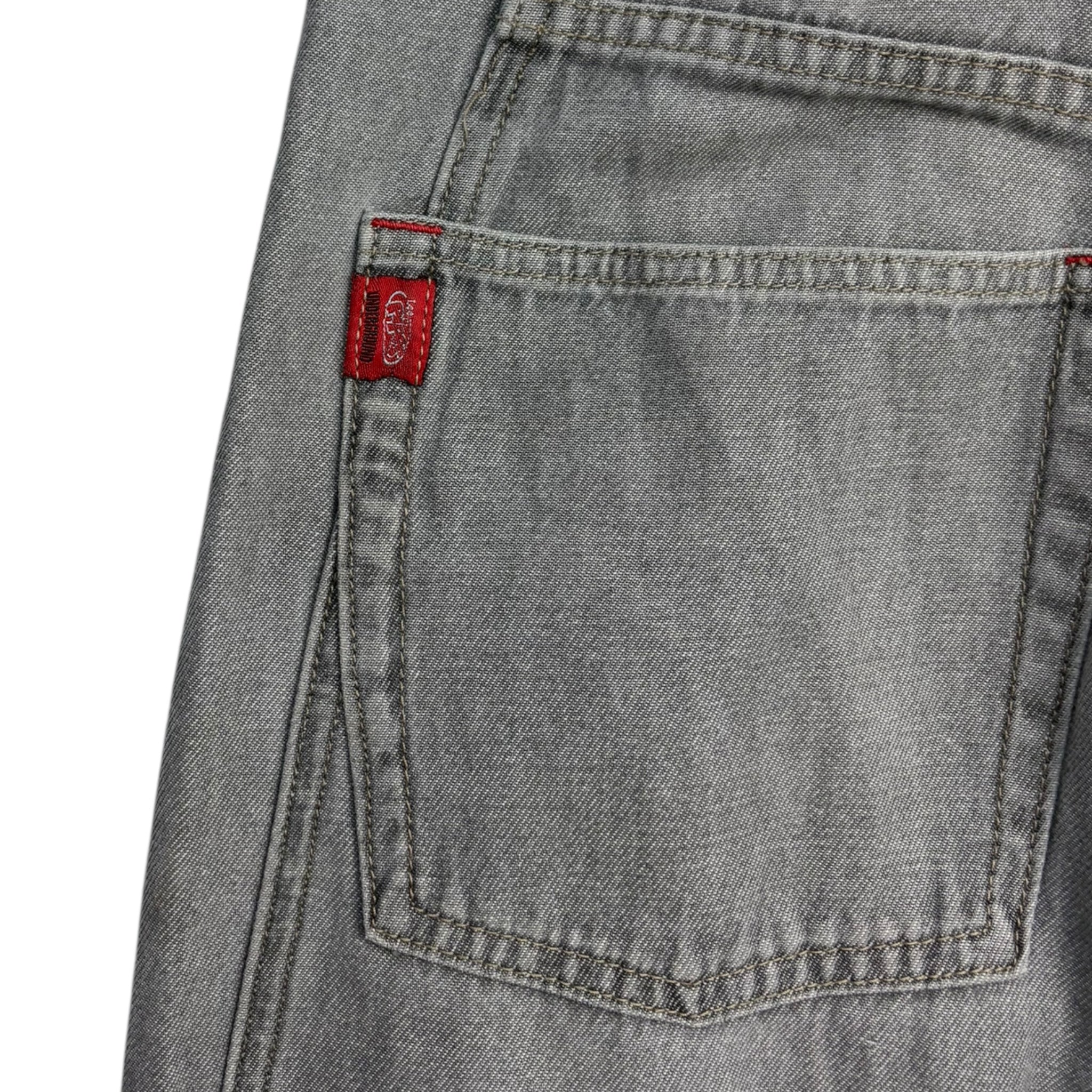Vintage Lee Pipes U.S.A Grey Denim Pant