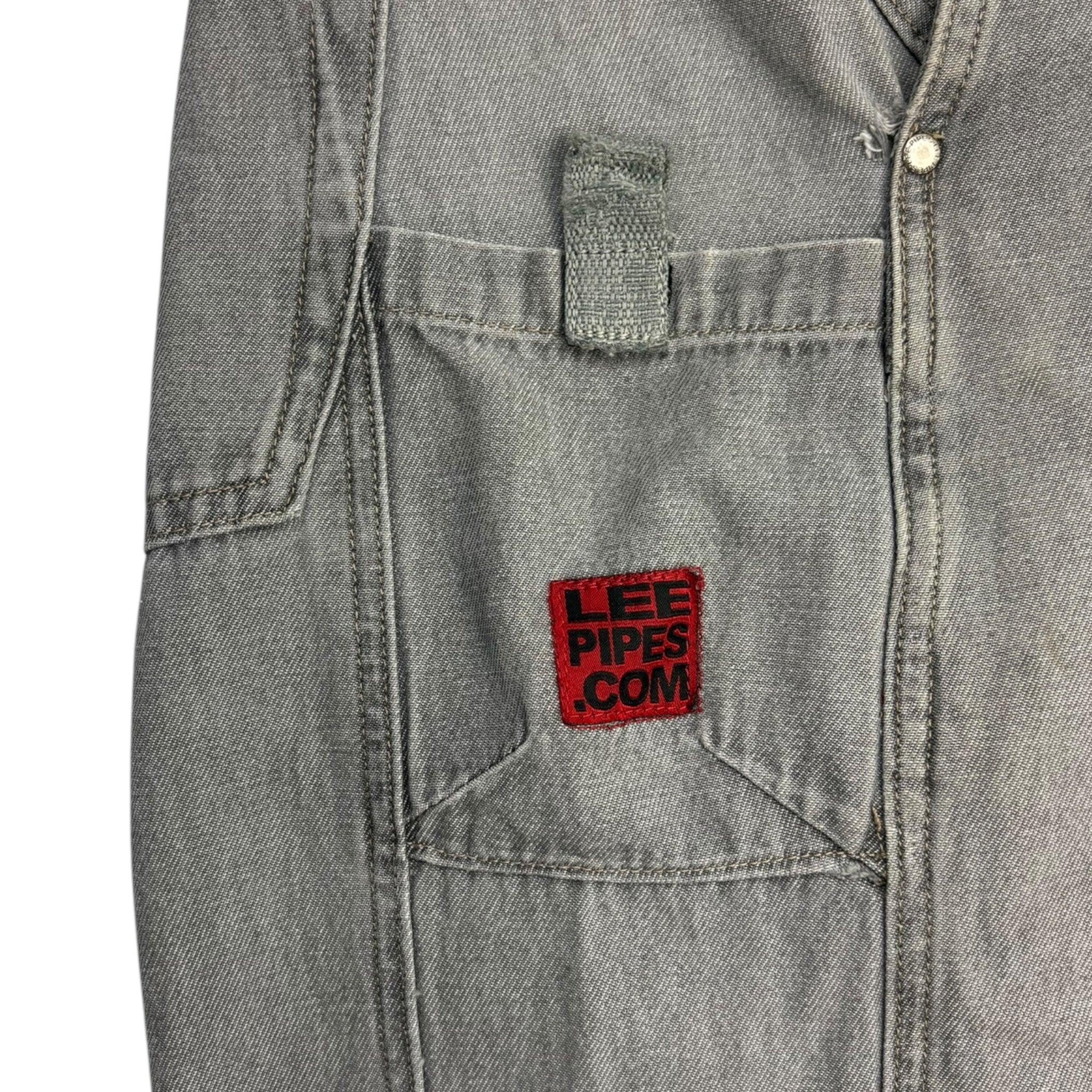 Vintage Lee Pipes U.S.A Grey Denim Pant