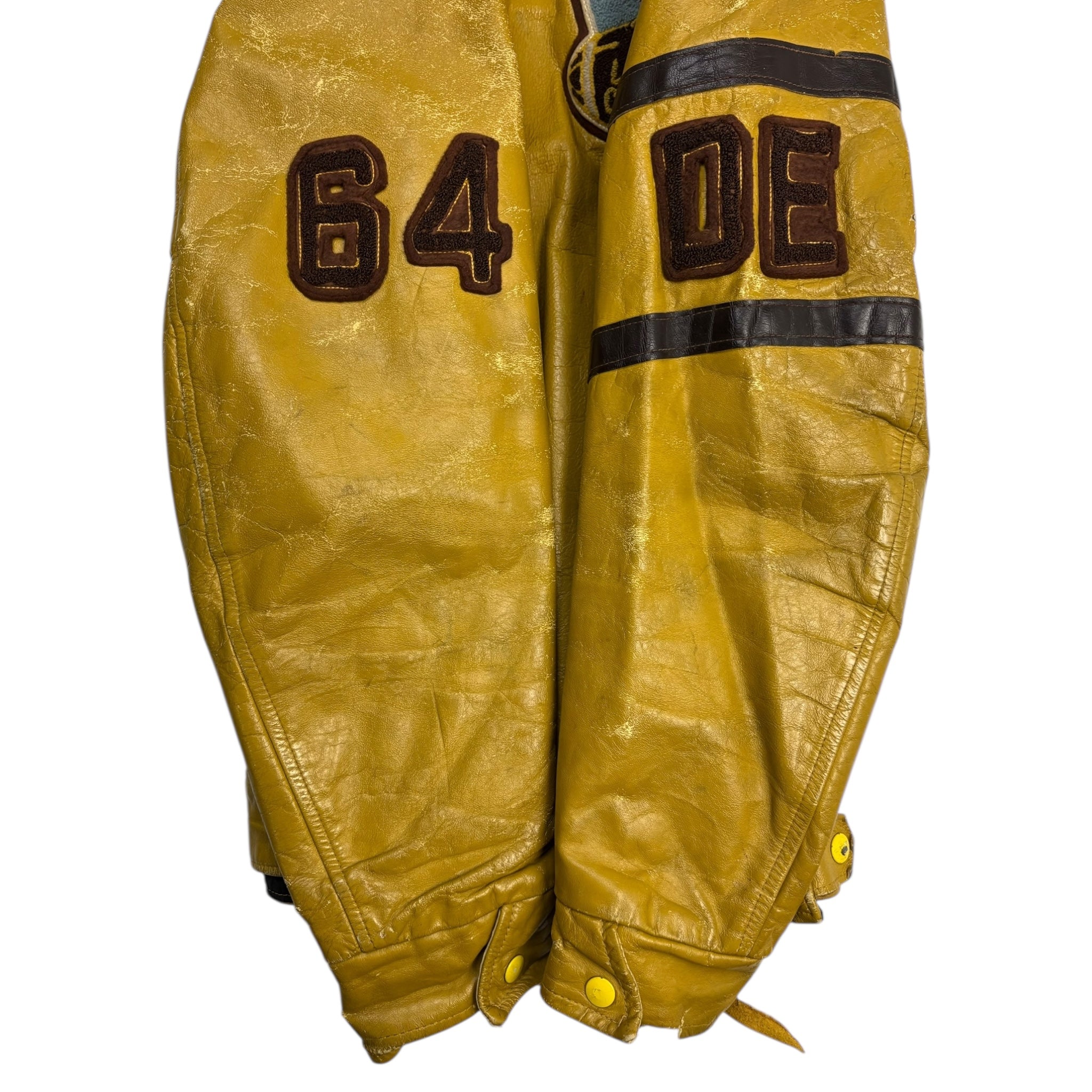 1974 Lossa Champs Eastdale Eagles Leather Varsity Jacket