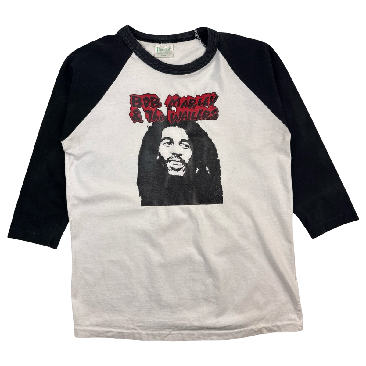 Vintage Bob Marley & The Wailers Quarter Cut Sleeve T-Shirt