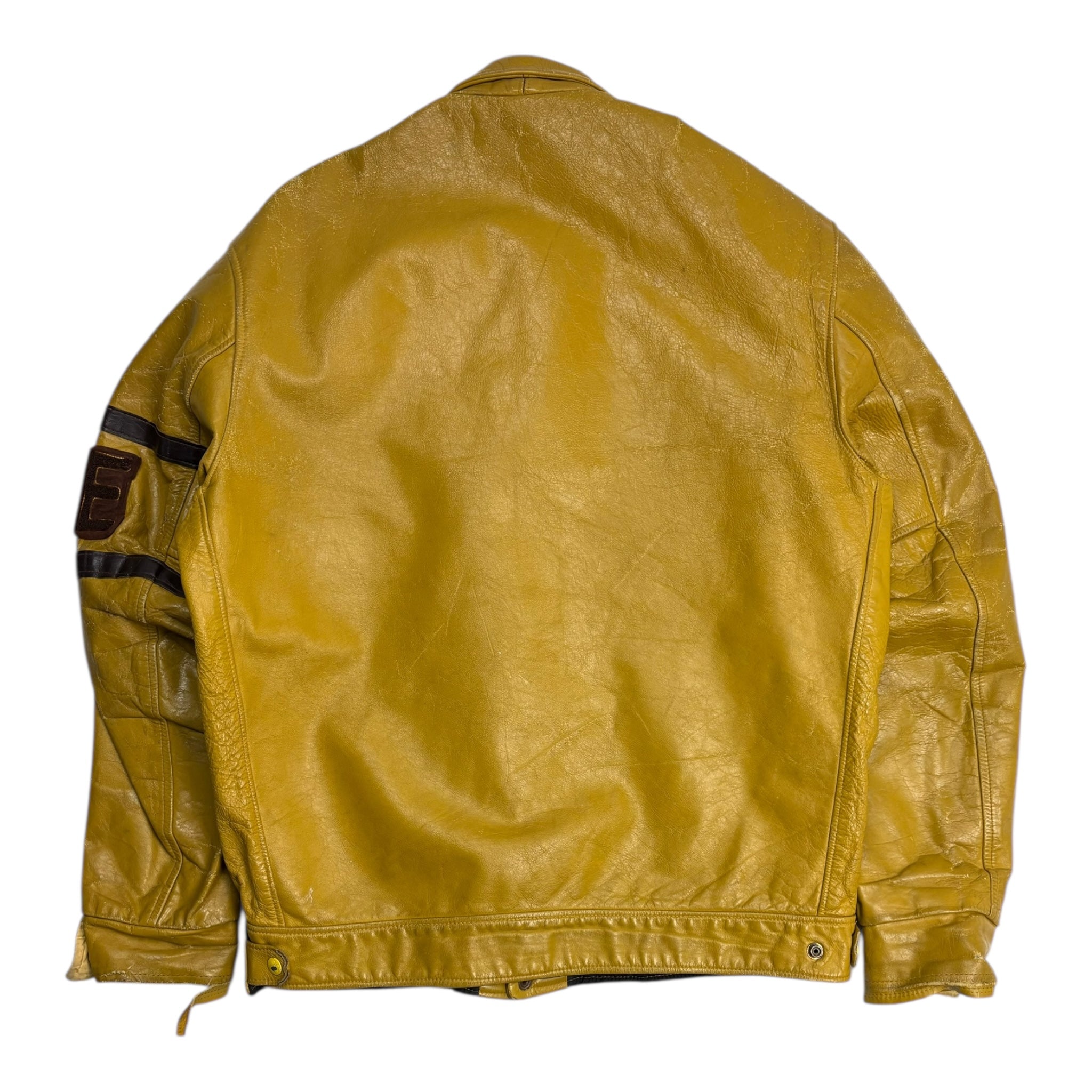 1974 Lossa Champs Eastdale Eagles Leather Varsity Jacket