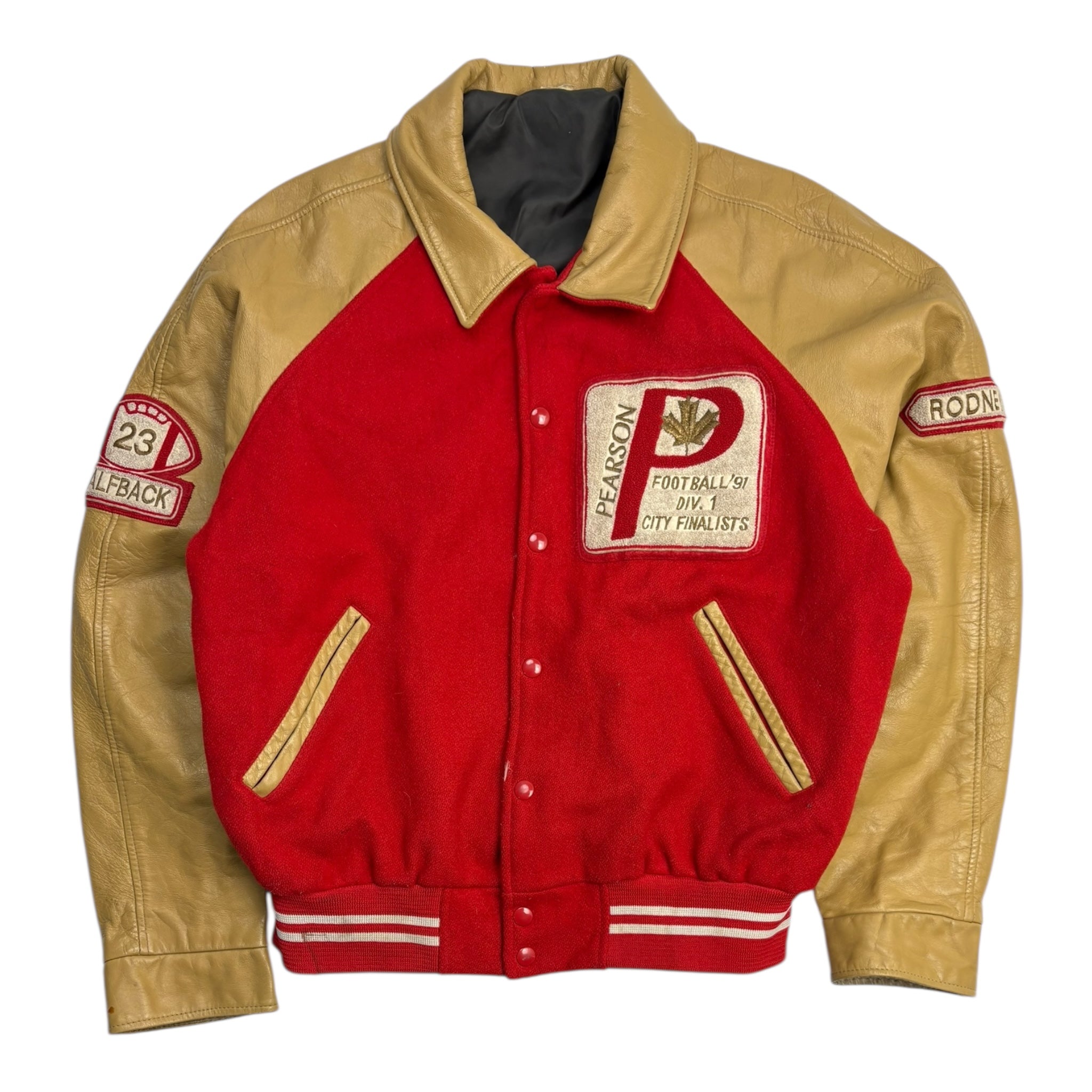 1991 Pearson City Finalist Football Varsity Jacket