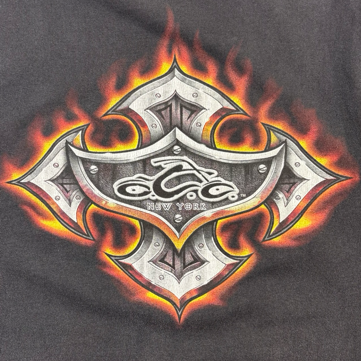 Vintage Orange County Choppers Flame L/S T-Shirt
