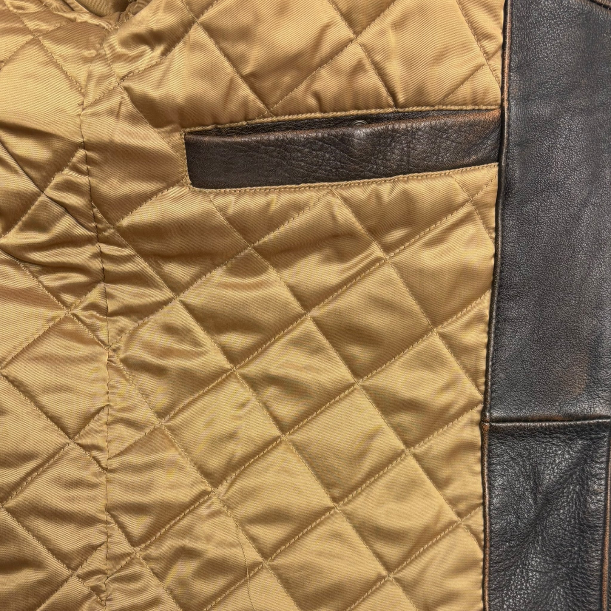 Vintage Eddie Bauer Faded Leather Jacket