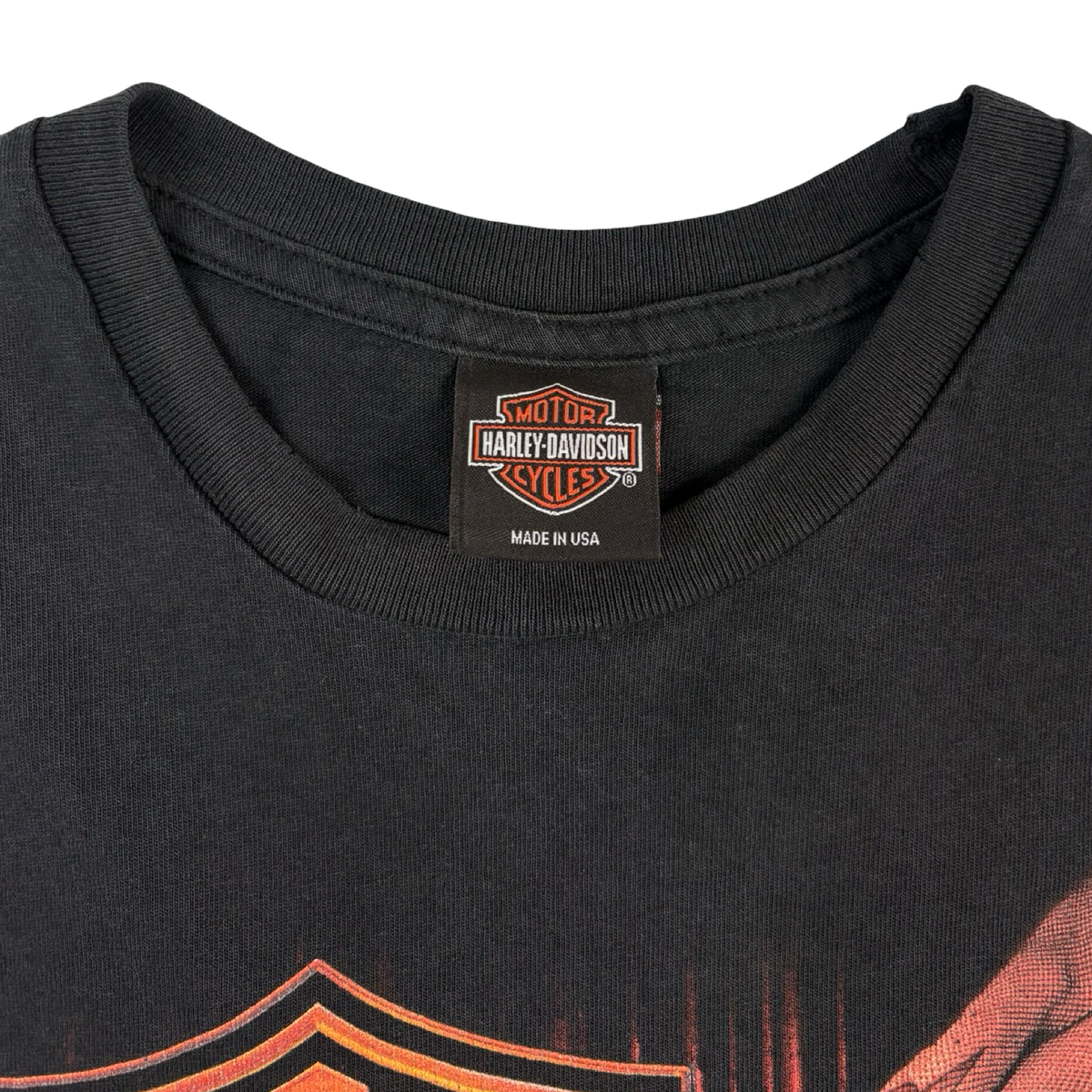 Vintage Harley Davidson Tattoo Pin-Up T-Shirt