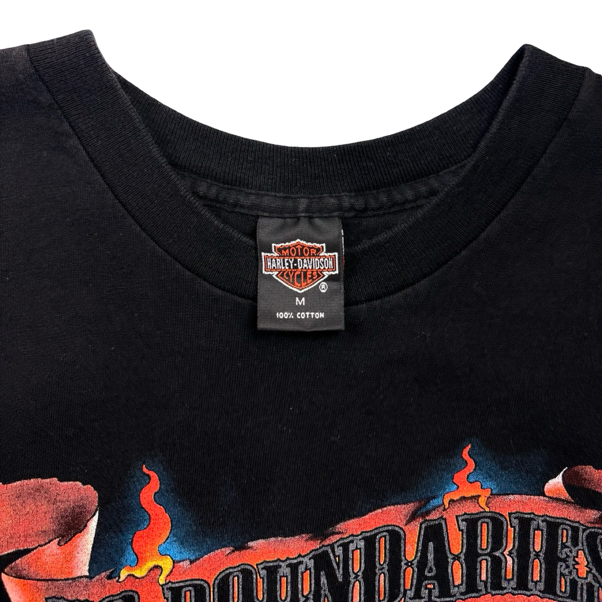 1996 Harley Davidson "No Boundaries" Wolf T-Shirt